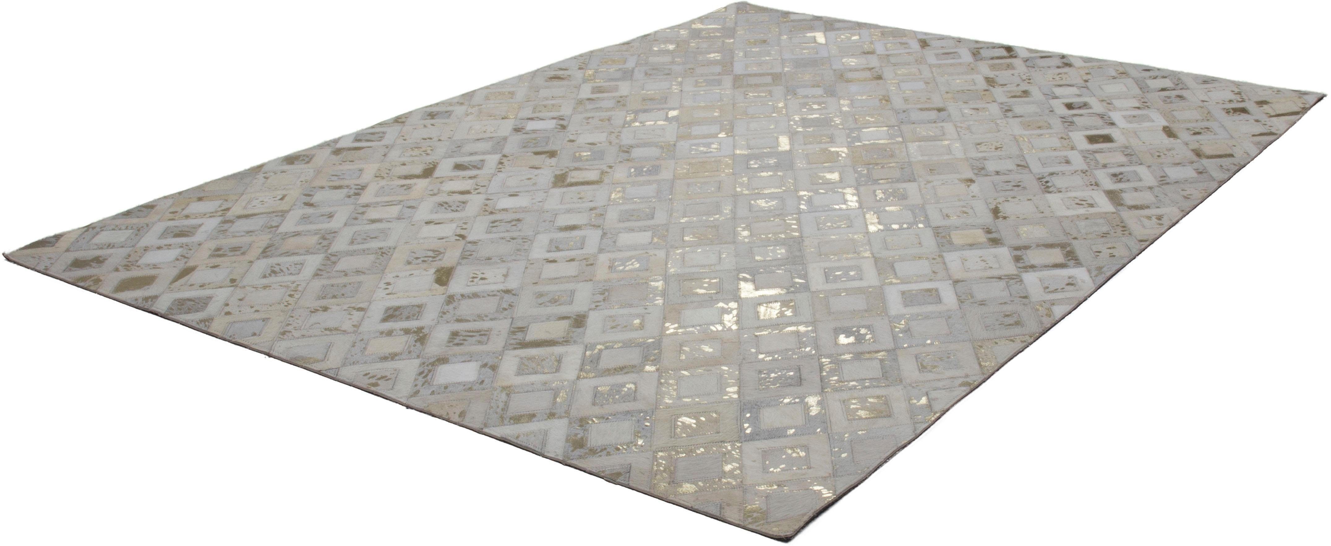 calo-deluxe Vachtvloerkleed Scarllet 110 echte runderhuid, woonkamer