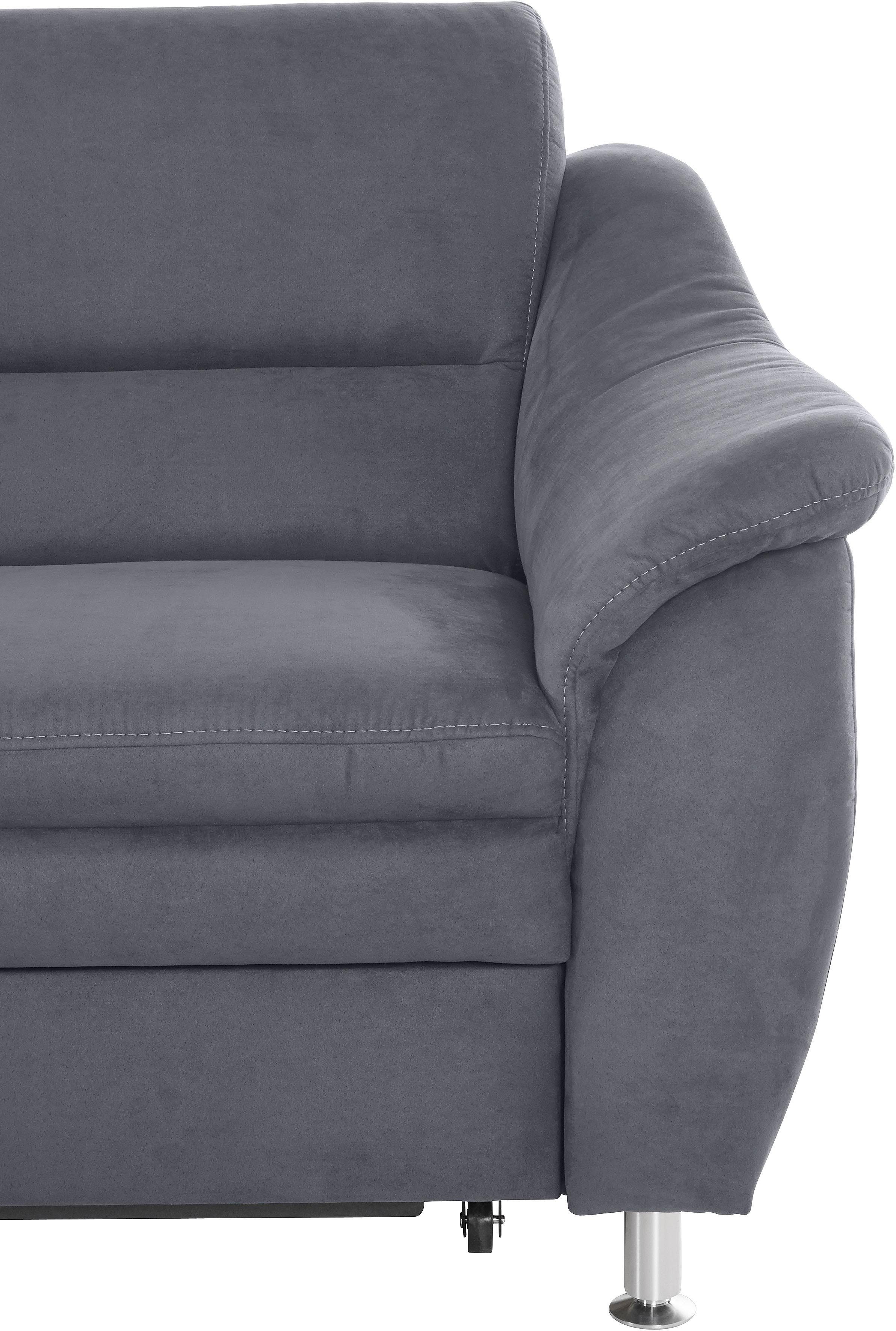 Places of Style Hoekbank Cardoso L-vorm Binnenvering, naar keuze met bed, lade