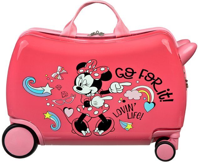 hoofd zuur Identiteit UNDERCOVER Kinderkoffer Ride-on Trolley, Minnie Mouse om te zitten en  trekken nu online bestellen | OTTO