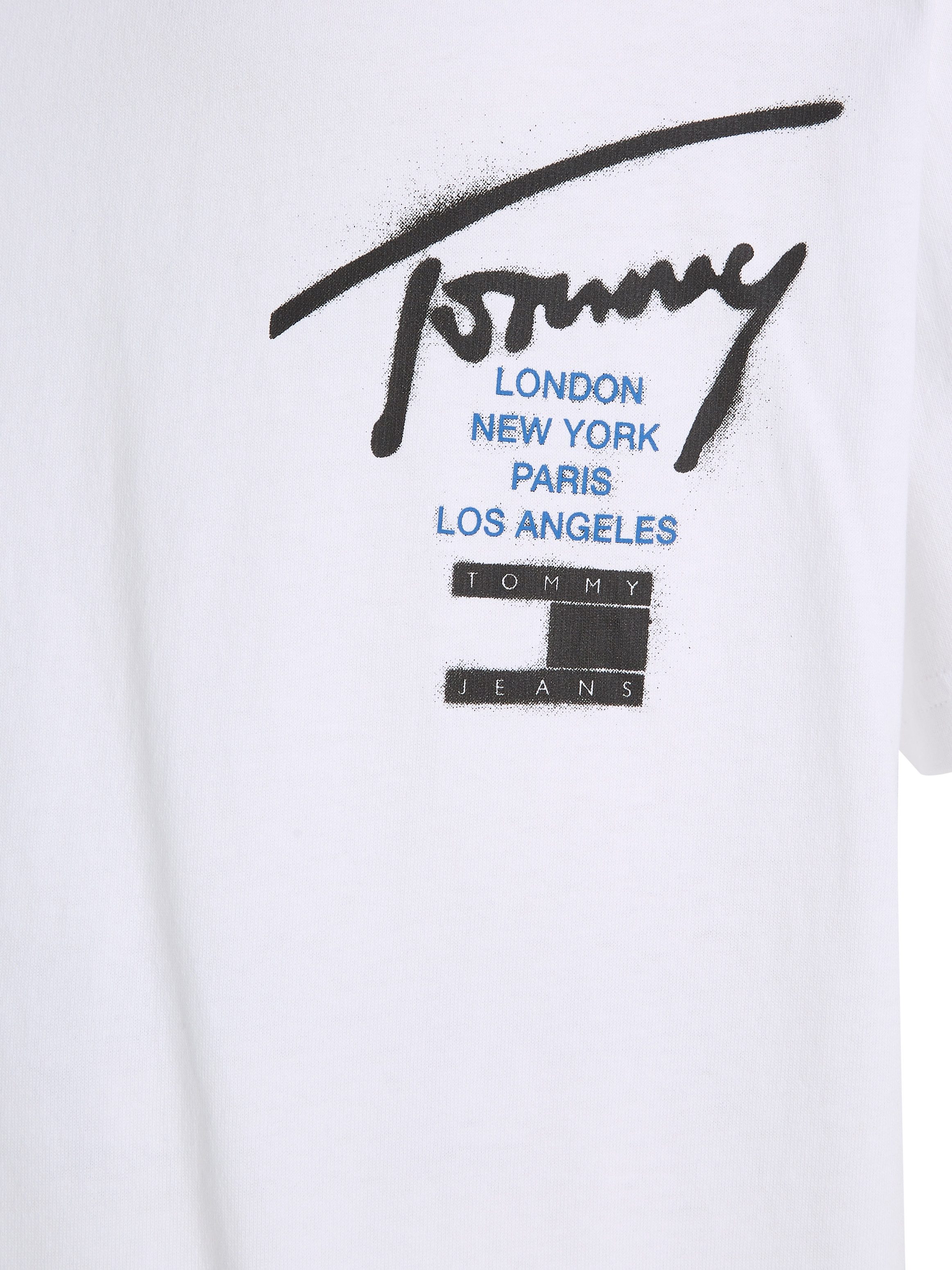 TOMMY JEANS T-shirt TJM REG GRAFFITI SIG TEE EXT