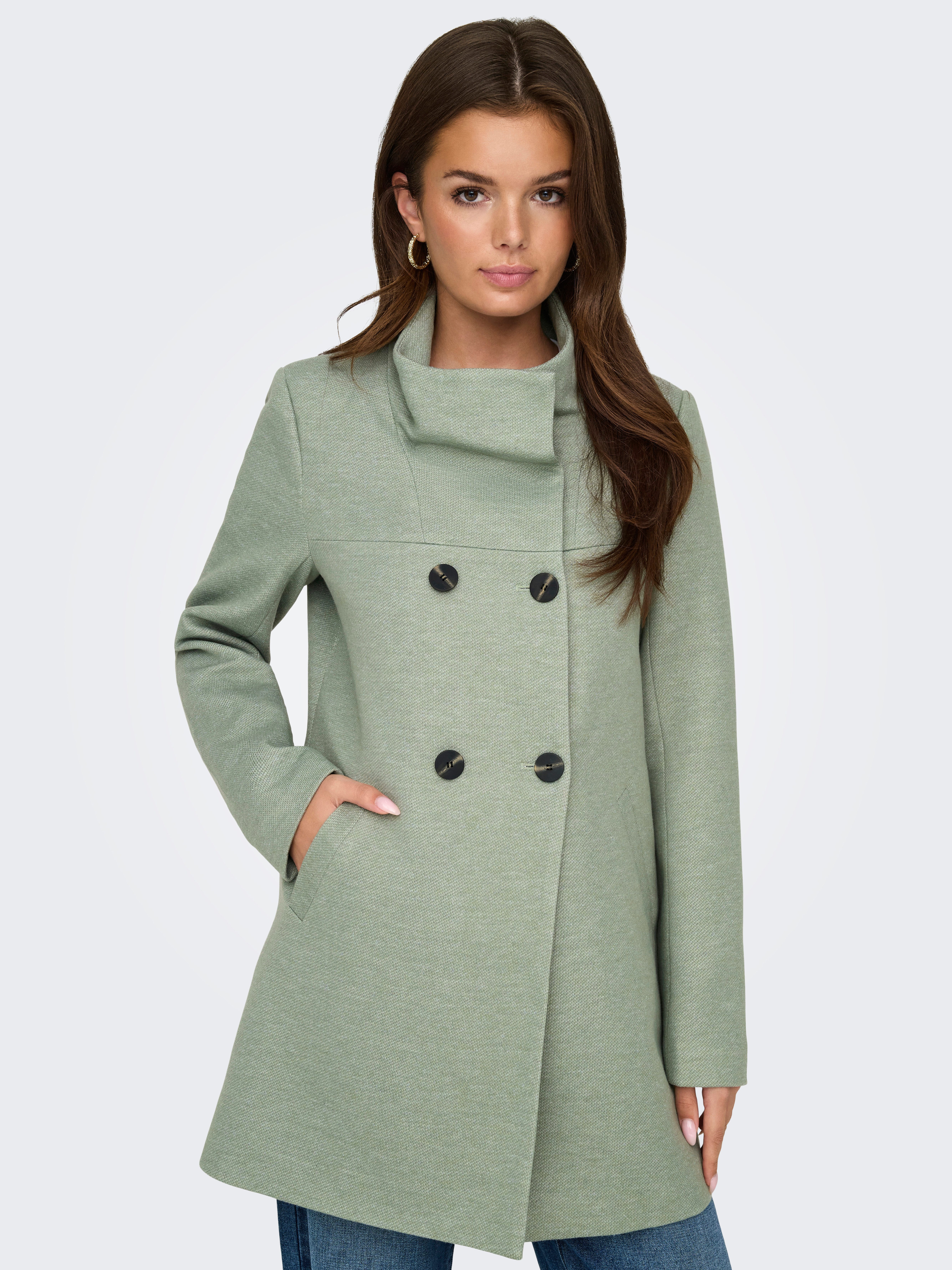 Only Korte jas ONLSEDONA LIFE SOPHIA DB COAT CC OTW