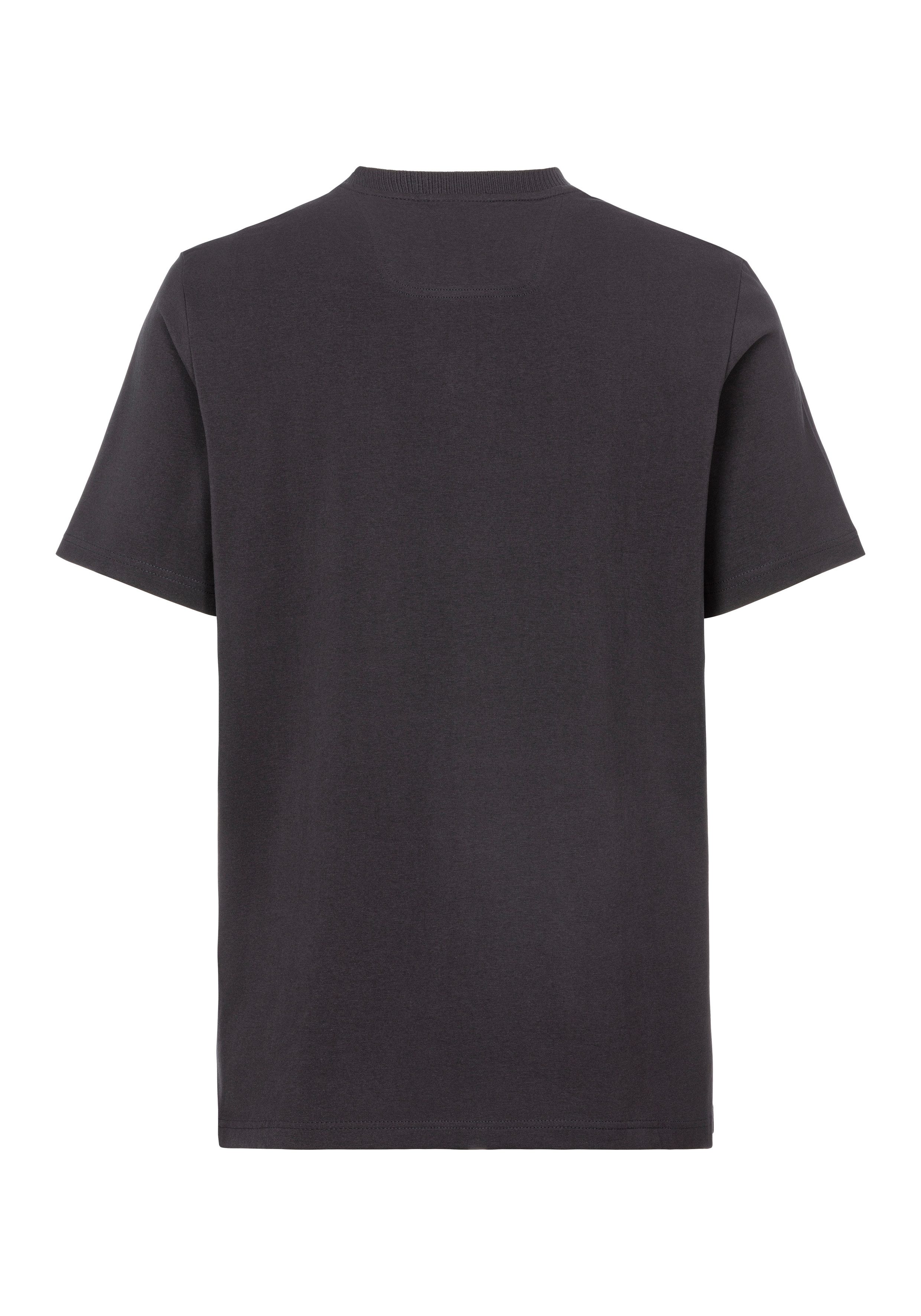 BOSS GREEN T-shirt Tee Rib met logo aan de hals