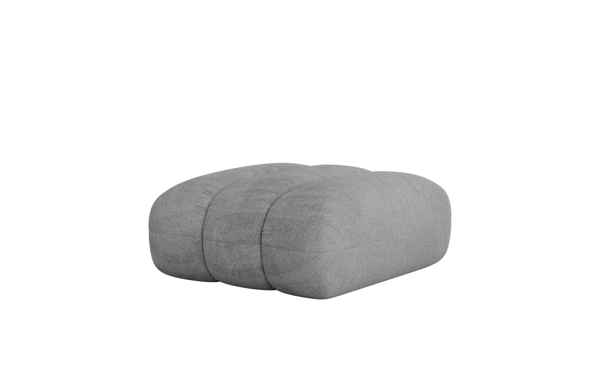 LeGer Home by Lena Gercke Hocker Priya zitpoef, moderne stiksels, ook in bouclé gezellig en modern, afmetingen b/d/h: 90/106/46 cm