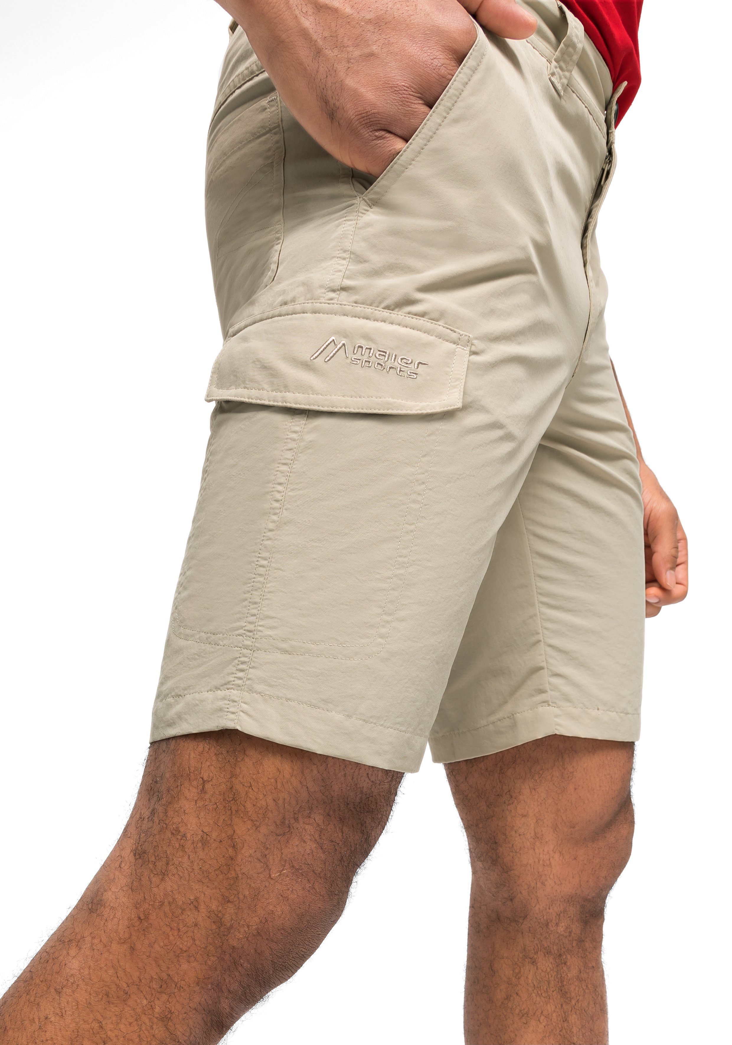 Maier Sports Functionele short Main Heren shorts, korte outdoorbroek, bermuda met 4 zakken, regular fit
