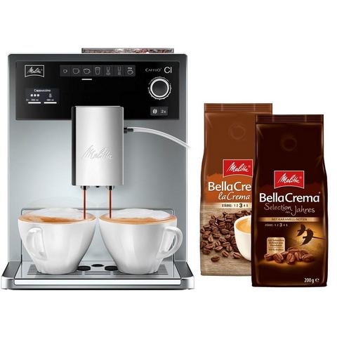 Melitta Melitta volautomatisch koffiezetapparaat Caffeo CI E 970-306, zilverkleur