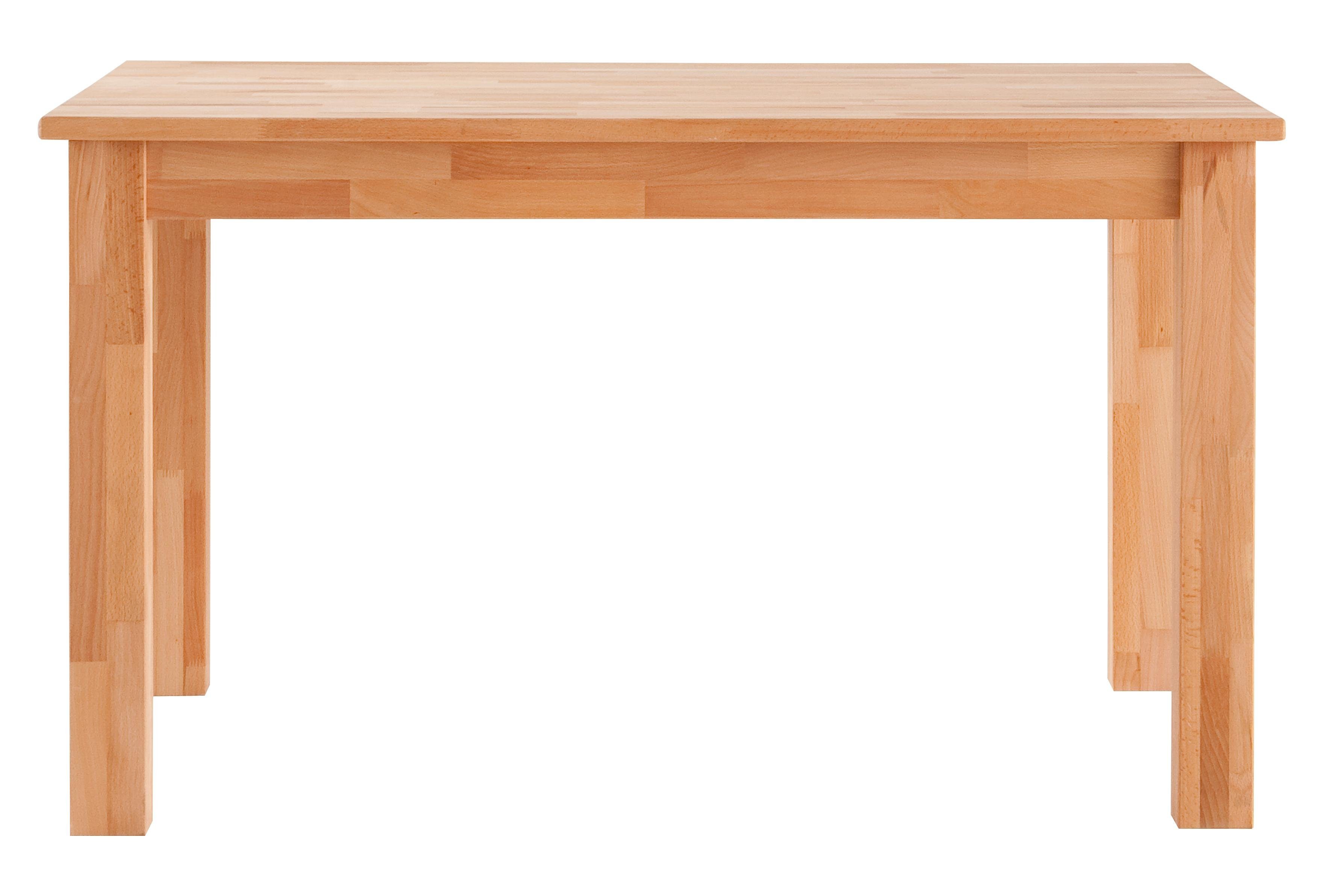 Home affaire Eettafel Lukas optioneel gemaakt van massief eiken of beuken