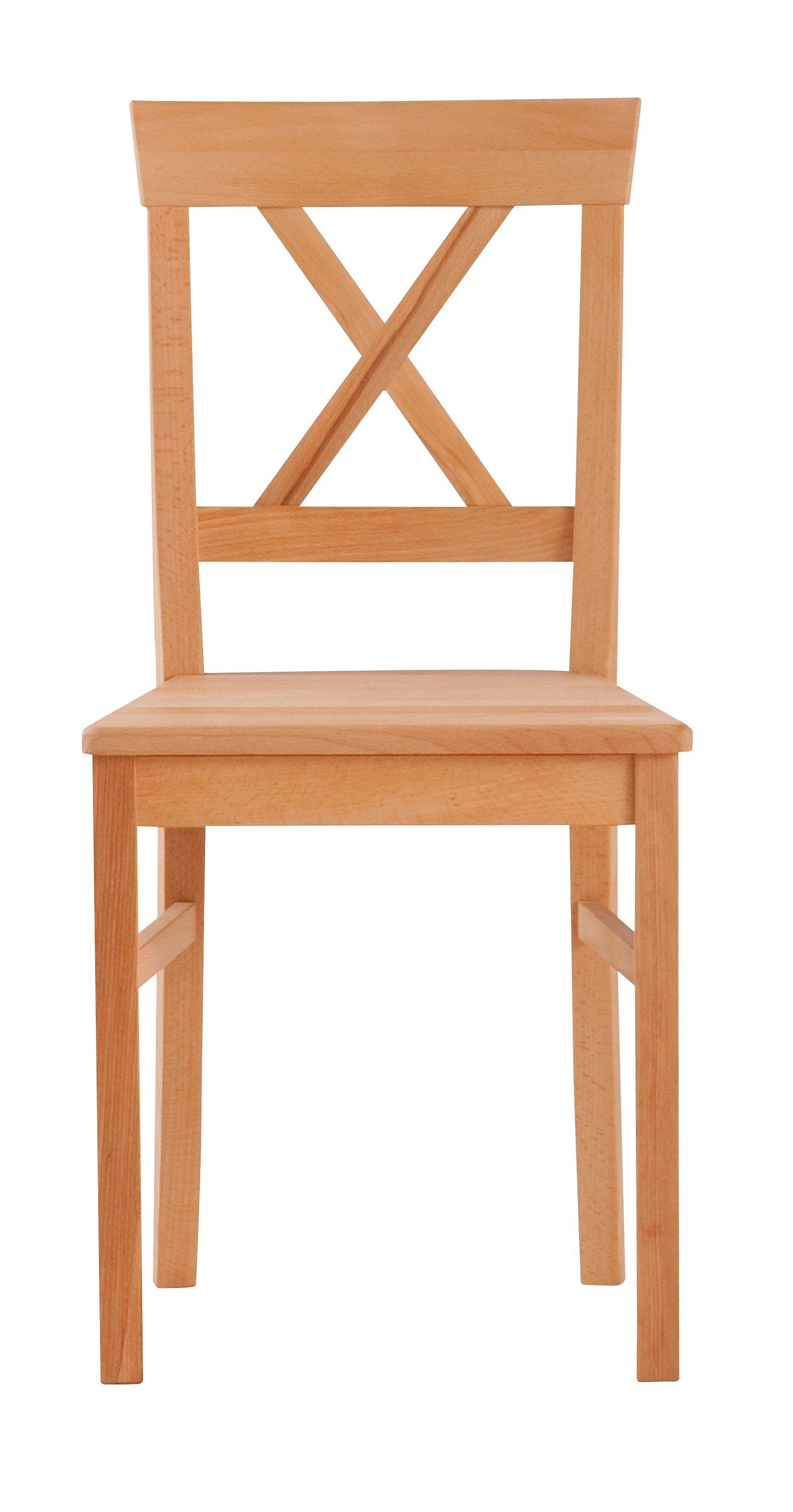 Home affaire Stoel met 4 poten Lukas (set, 2 stuks)