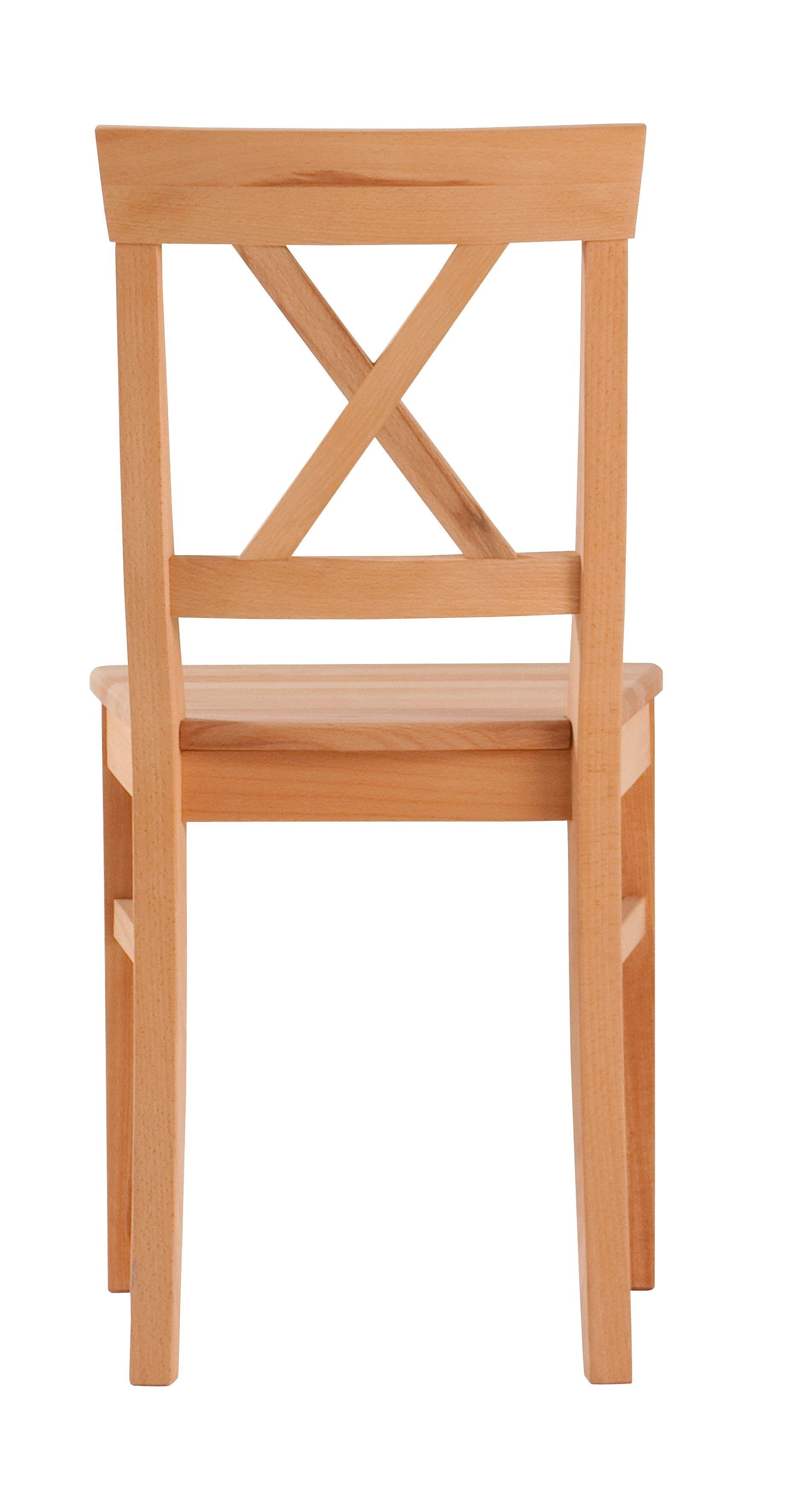 Home affaire Stoel met 4 poten Lukas (set, 2 stuks)