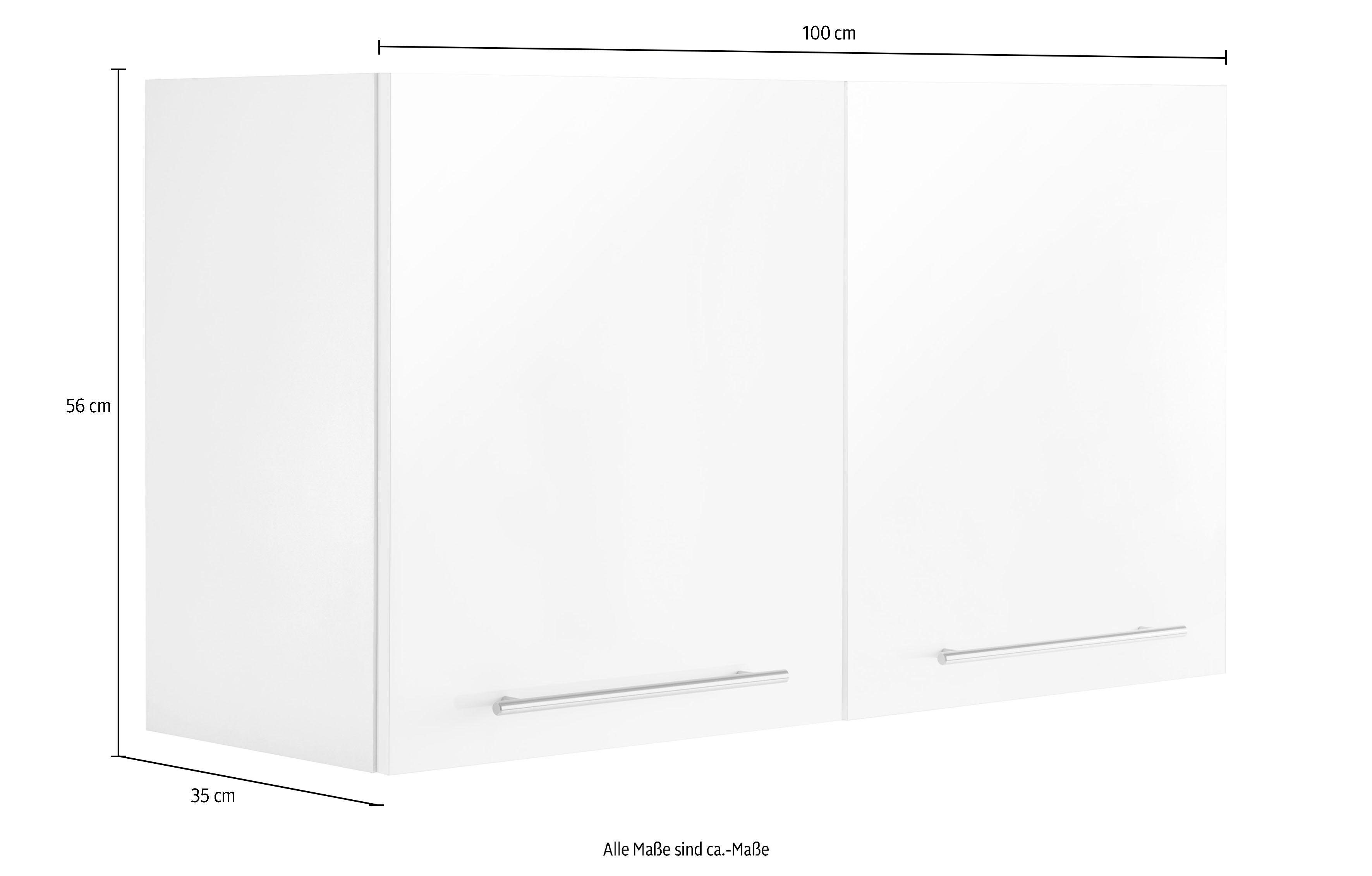 wiho Küchen Hangend kastje Flexi2 Breedte 100 cm
