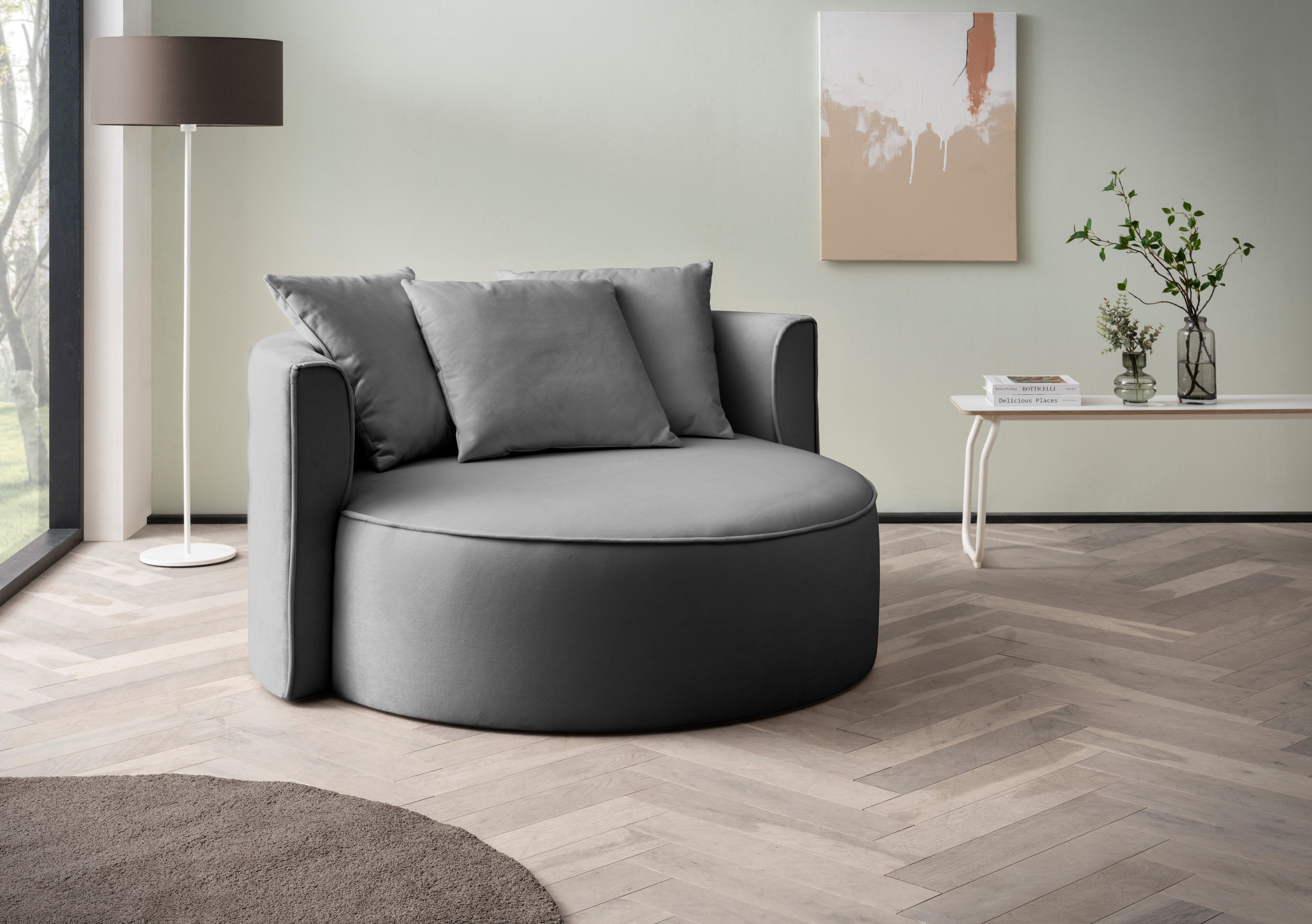 LeGer Home by Lena Gercke XXL-fauteuil Isalie, stoel in moderne kleuren, leesstoel, loveseat, grote stoel