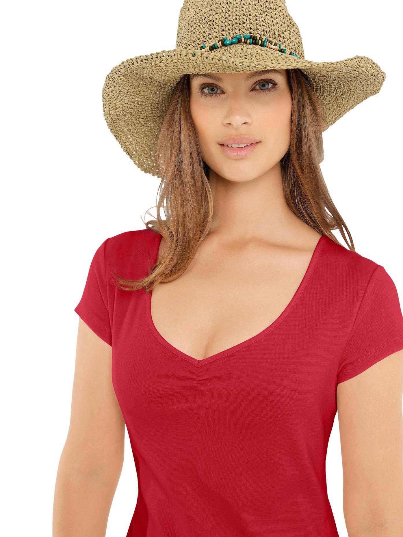 ashley brooke by heine shirtjurk rood