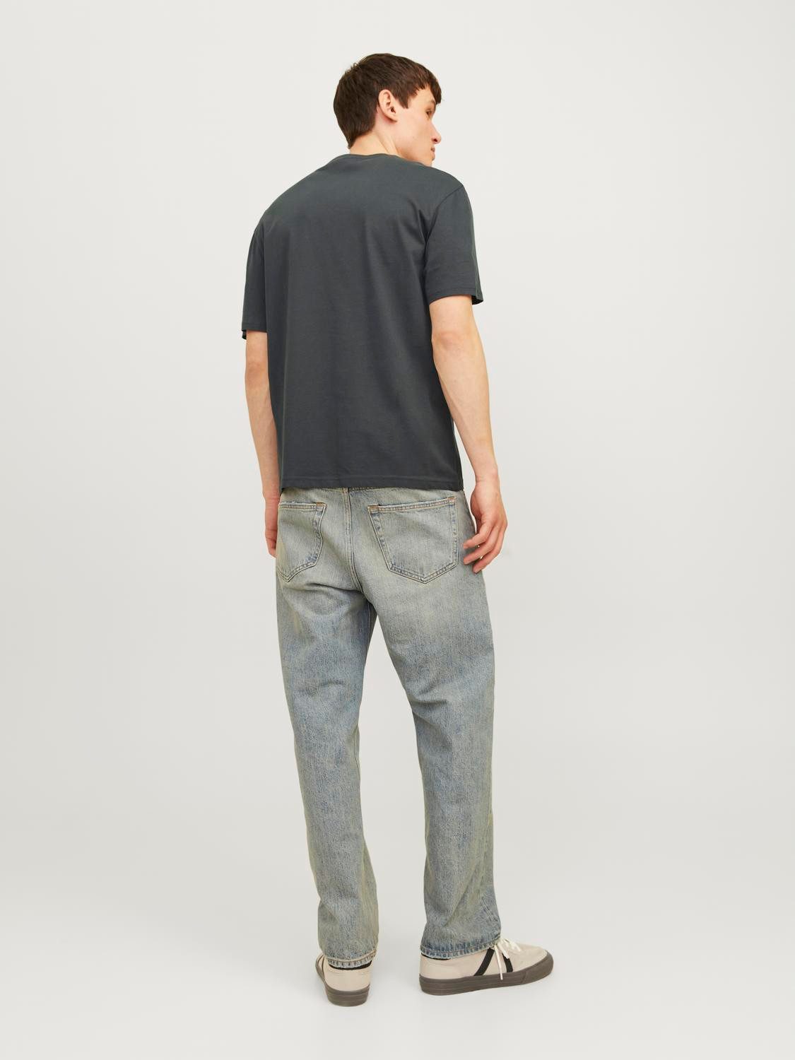 Jack & Jones Shirt met ronde hals JORVESTERBRO TEE SS CREW NECK NOOS