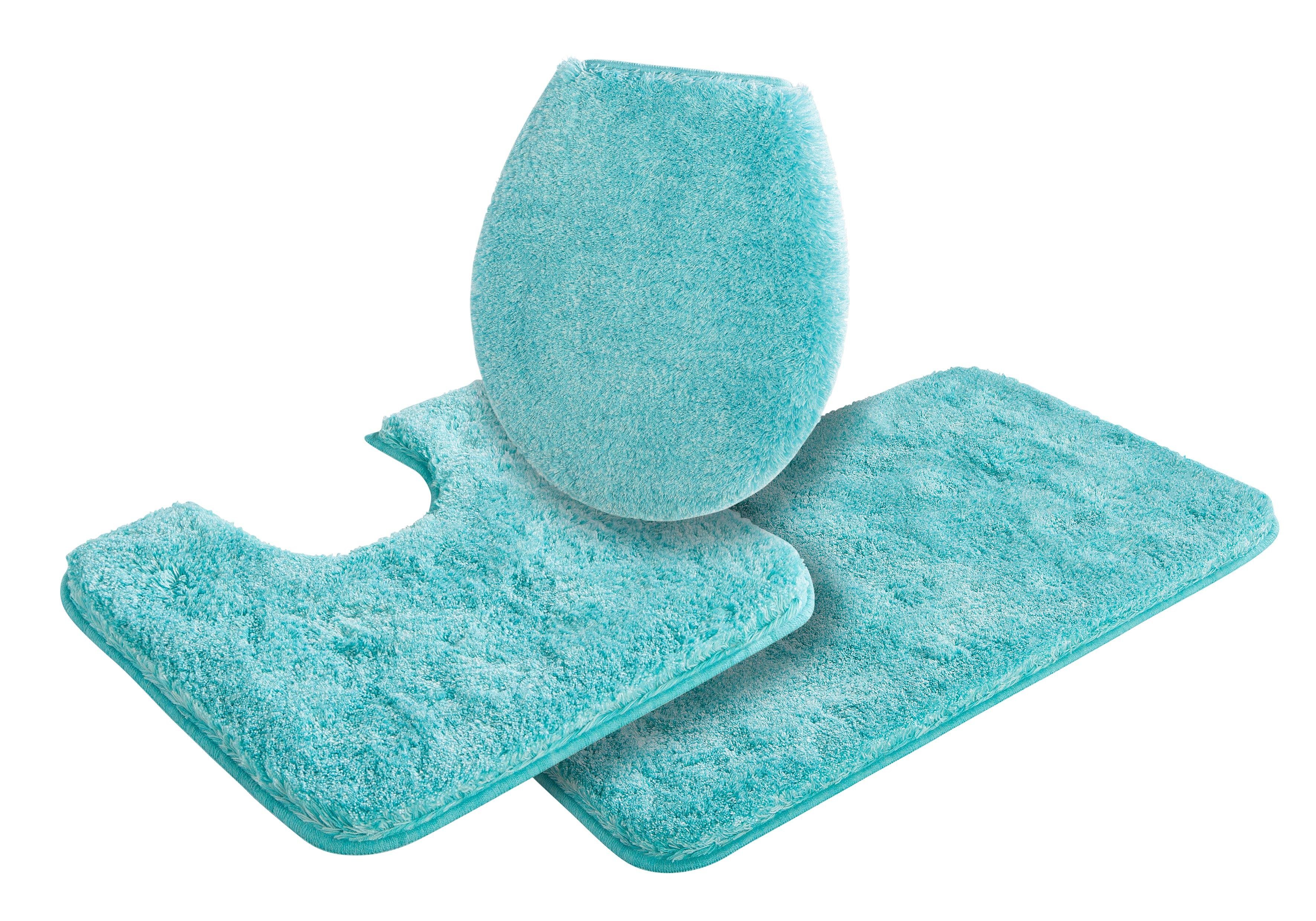 Grund Badmat Melos, badmat, badkamer tapijt, zeer zacht gemêleerde look, zeer zachte pool, melange-effect, made in europe