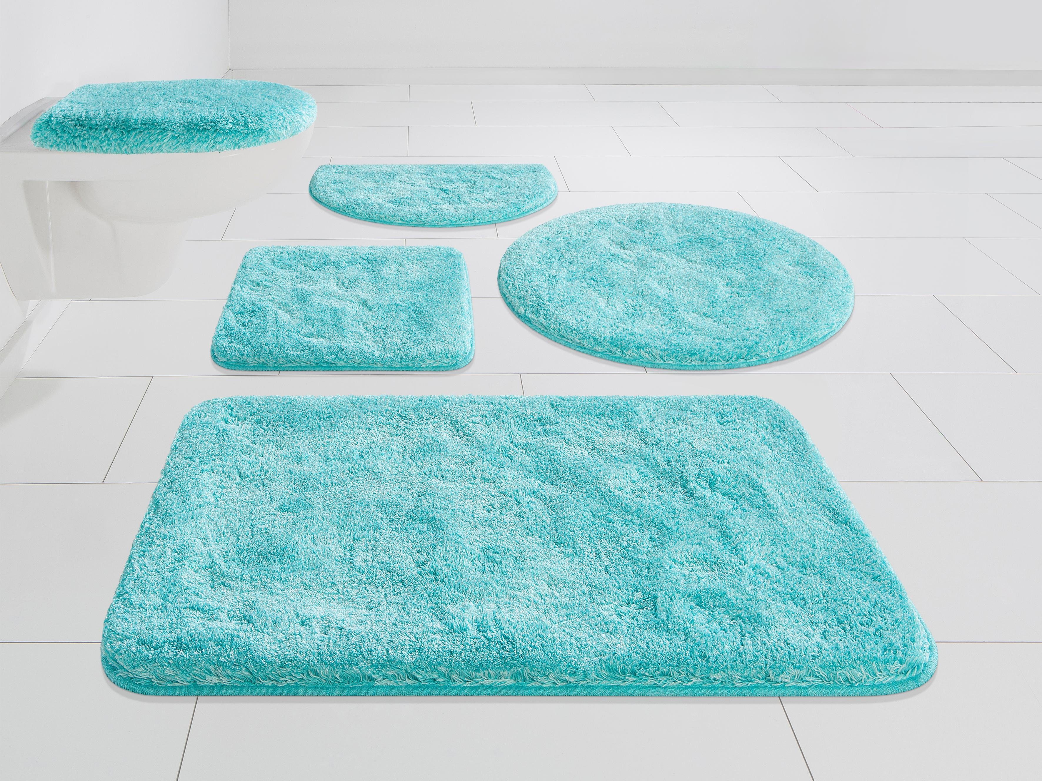 Grund Badmat Melos, badmat, badkamer tapijt, zeer zacht gemêleerde look, zeer zachte pool, melange-effect, made in europe
