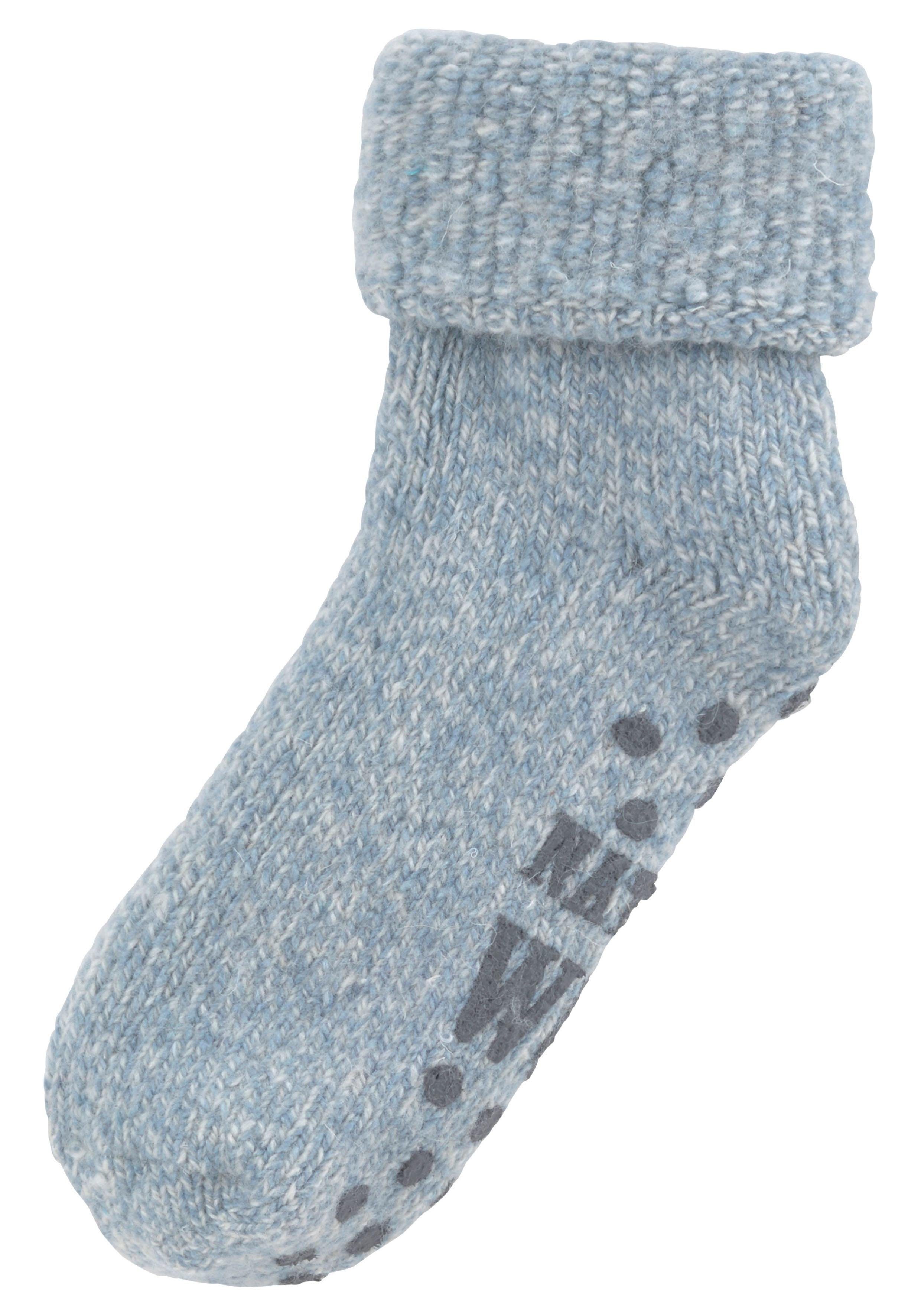 Lavana ABS-sokken gebreid met antislip zool (set, 1 paar)