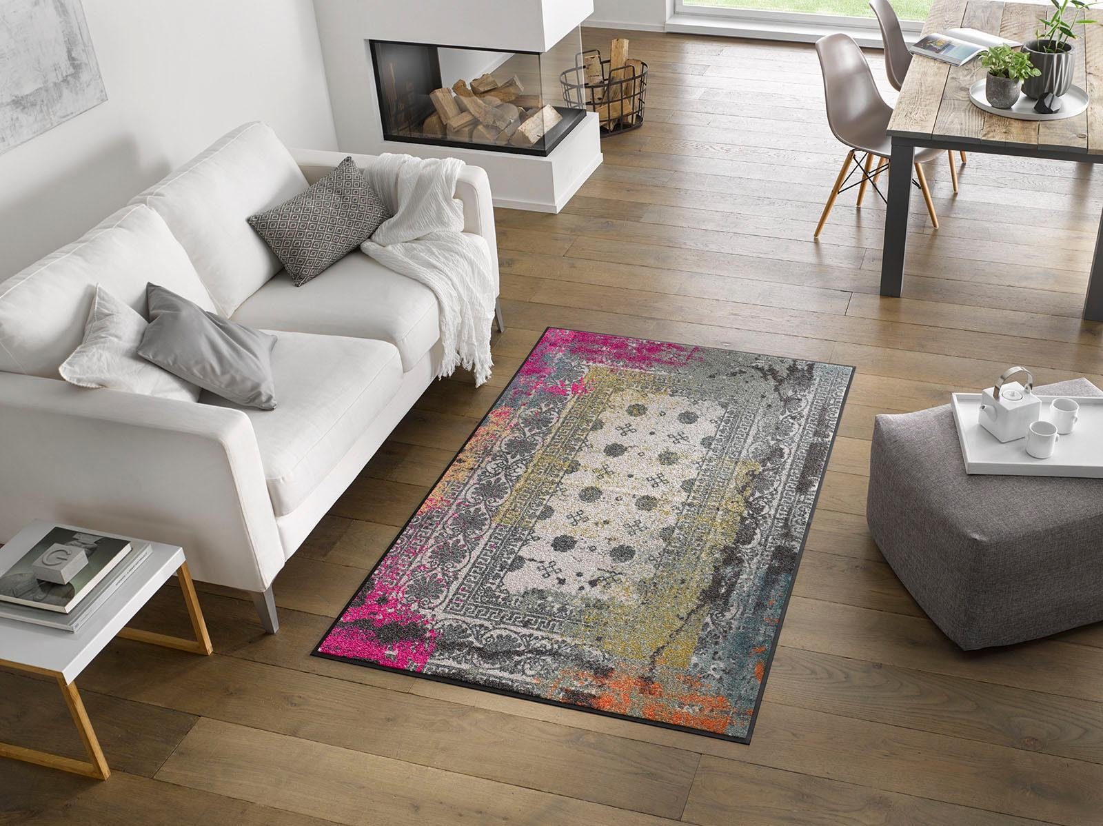 wash+dry by Kleen-Tex Mat Taza Inloopmat, antislip, wasbaar