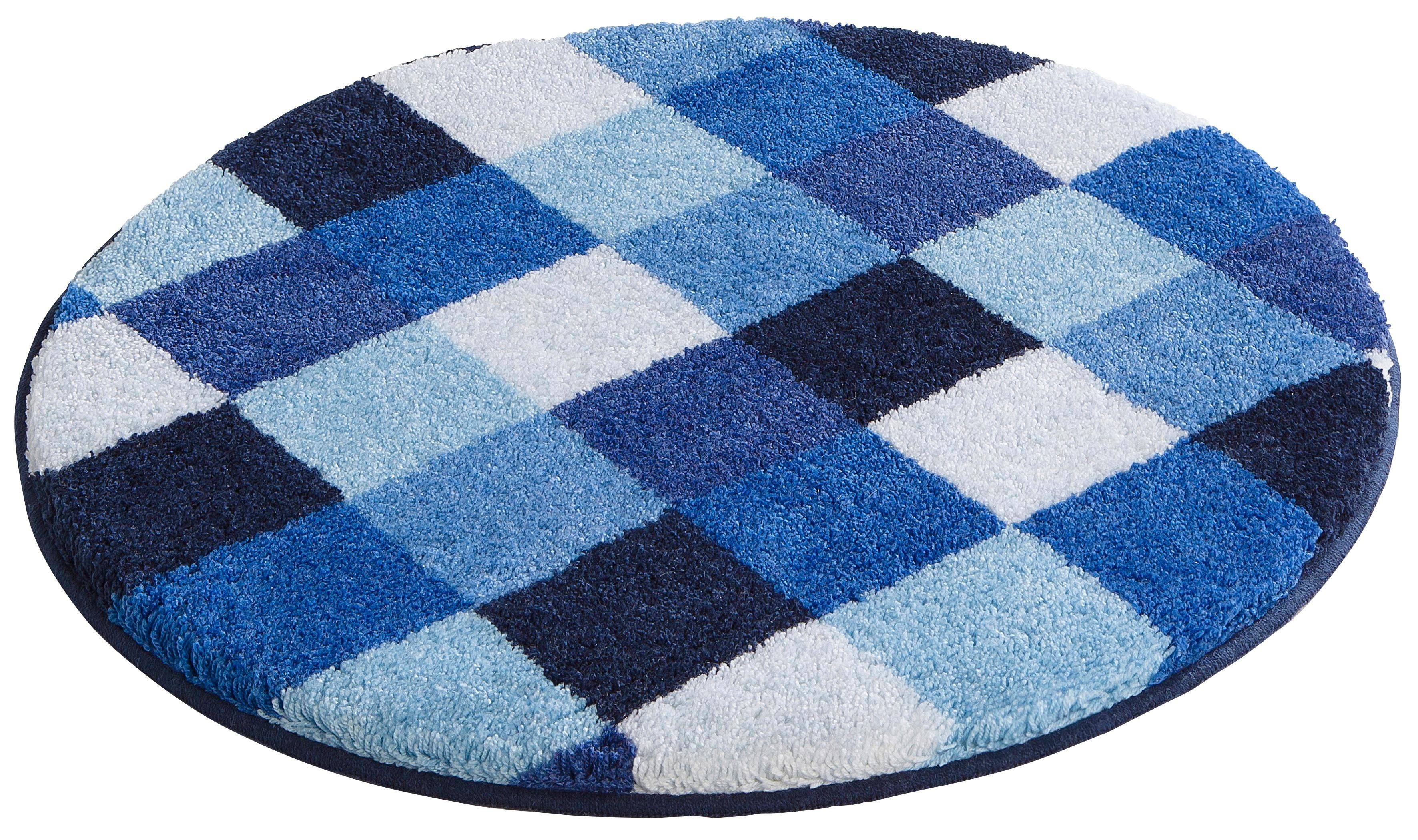 Grund Badmat Mosaik, Badvorleger, Badezimmer Teppich, sehr weich aangenaam zacht, ook verkrijgbaar als 3-delig set, made in europe
