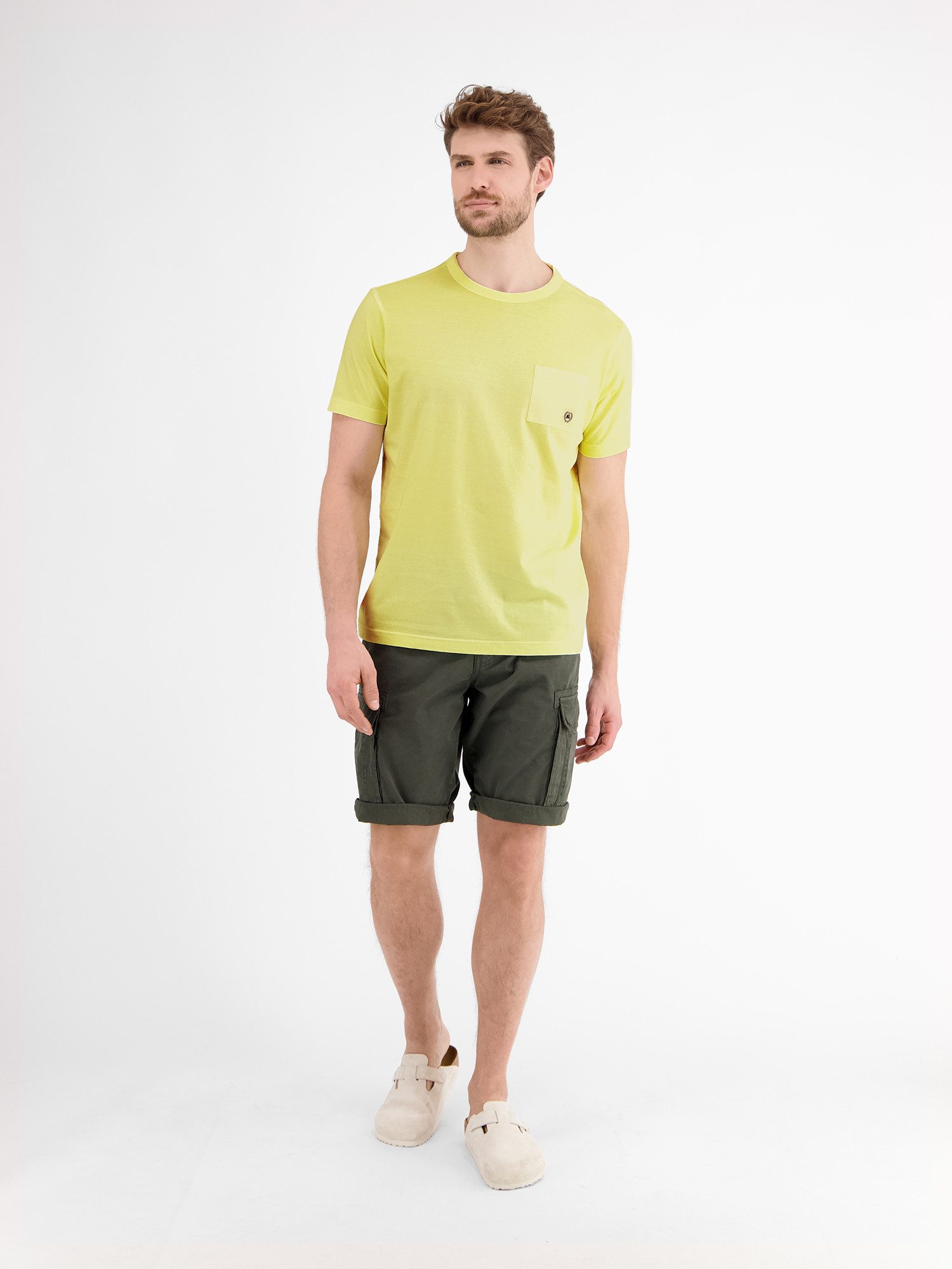 Lerros T-shirt LERROS T-shirt met borstzak