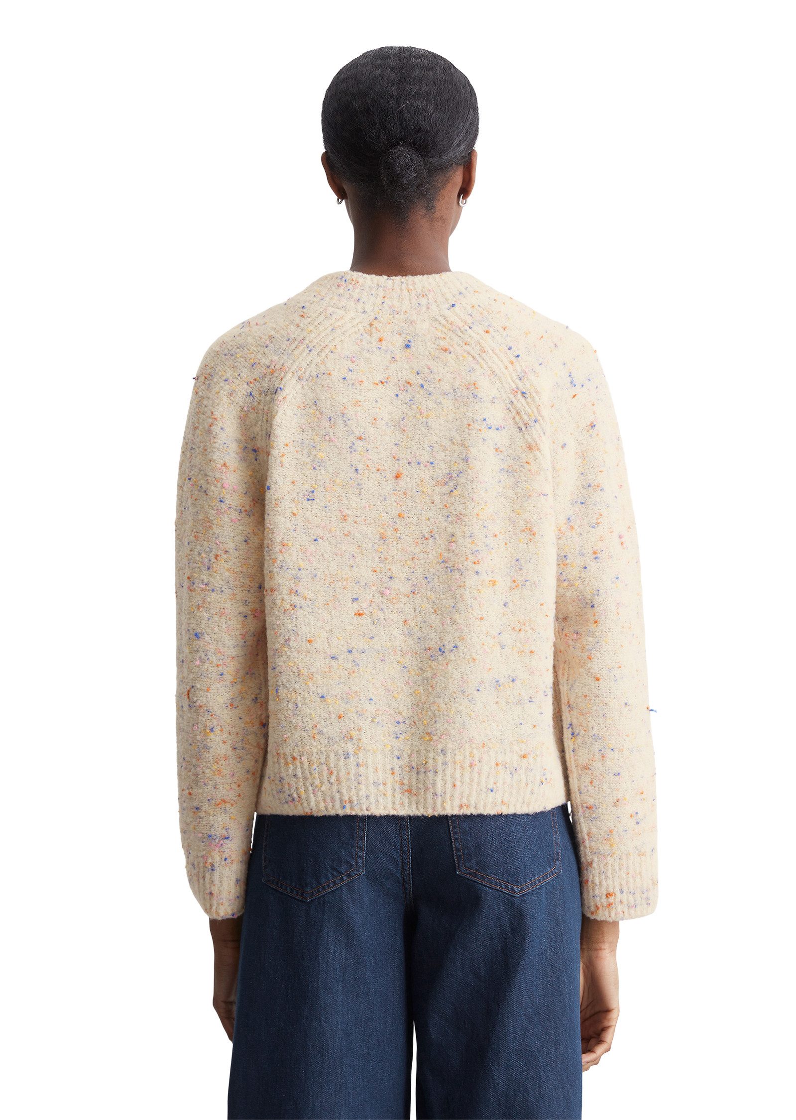 Marc O'Polo DENIM Cardigan in boucle-vorm