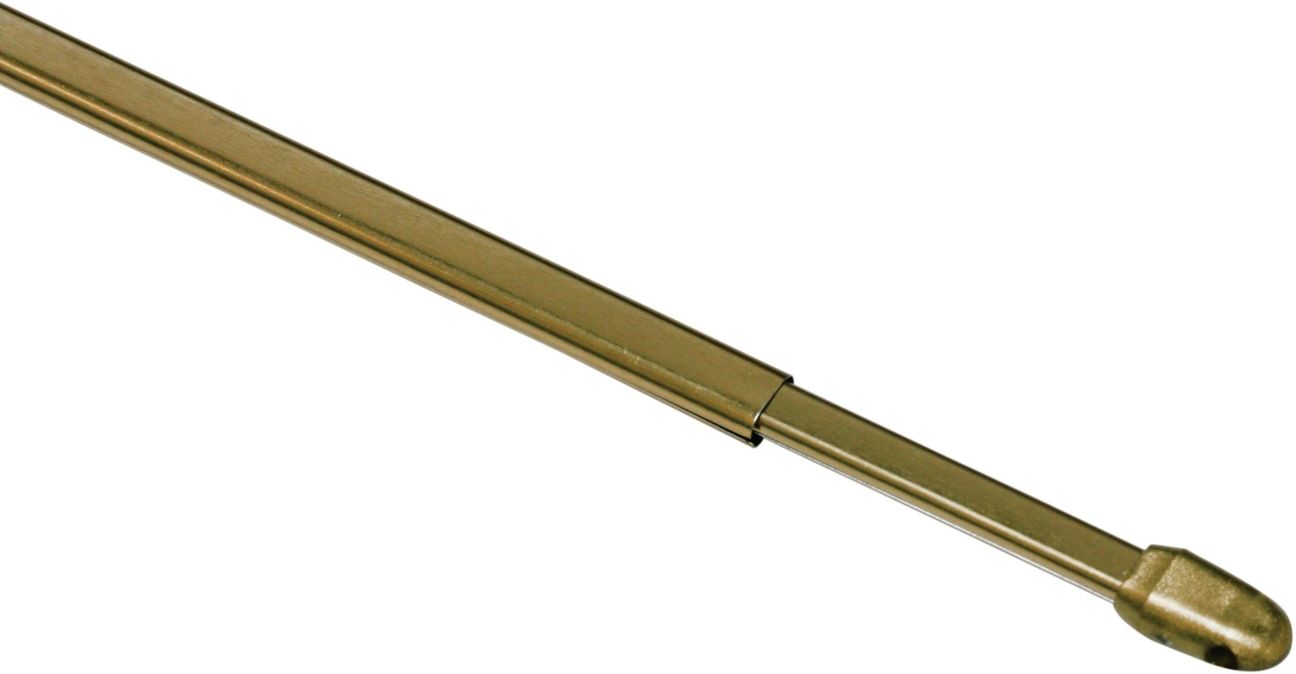 GARDINIA Schuifroede Gordijnroede (2 stuks), serie gordijnroede plat ovaal 11 mm (2 stuks)
