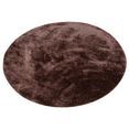 my home hoogpolig vloerkleed micro soft ideal bijzonder zacht door microvezel, extra zacht, woonkamer bruin