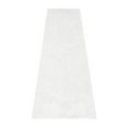 my home hoogpolige loper micro soft ideal tapijtloper, bijzonder zacht door microvezel, extra zacht, ideaal in de hal  slaapkamer wit