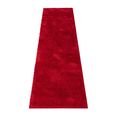 my home hoogpolige loper micro soft ideal tapijtloper, bijzonder zacht door microvezel, extra zacht, ideaal in de hal  slaapkamer rood