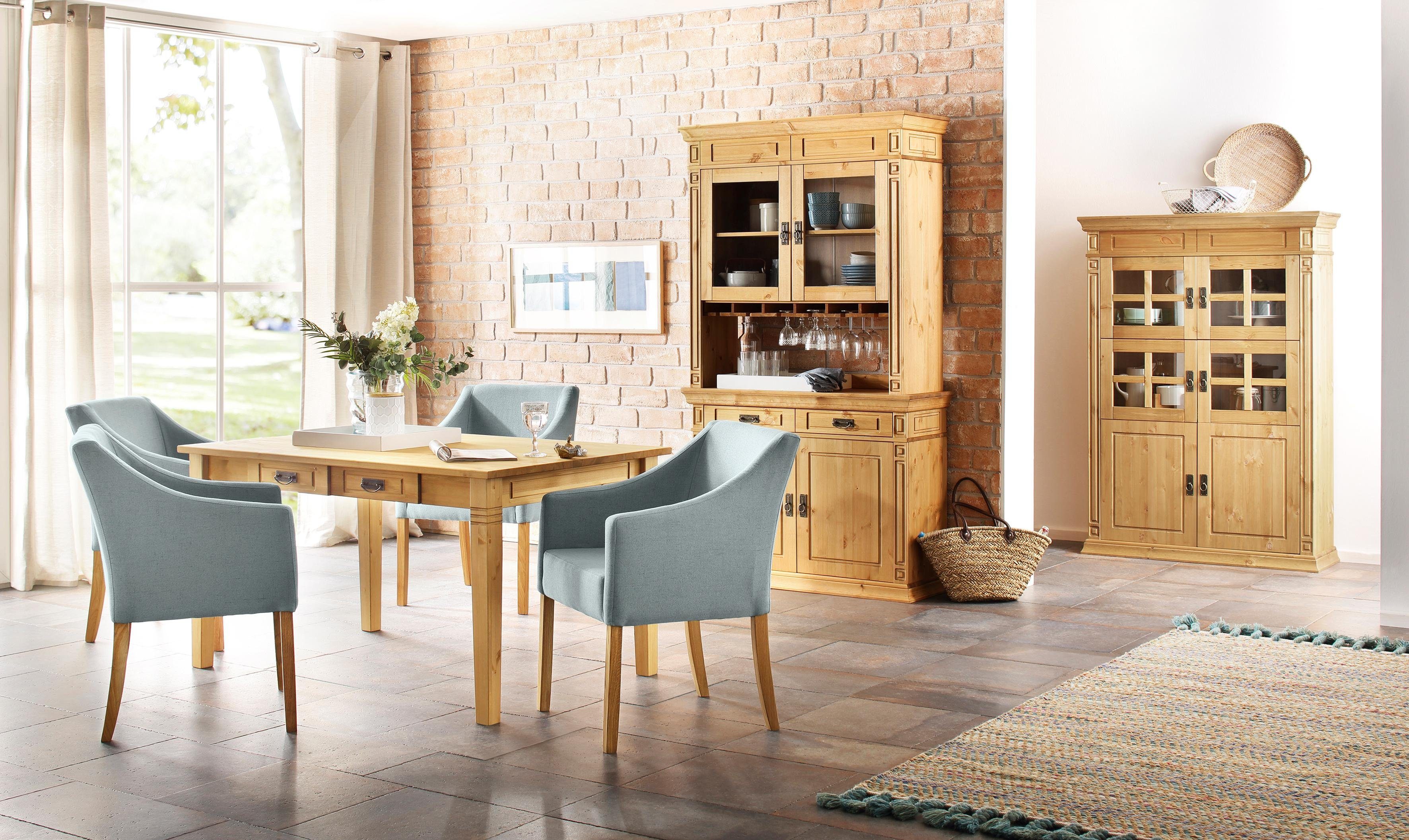 Home affaire Kast Vinales Breedte 112 cm van massief grenen