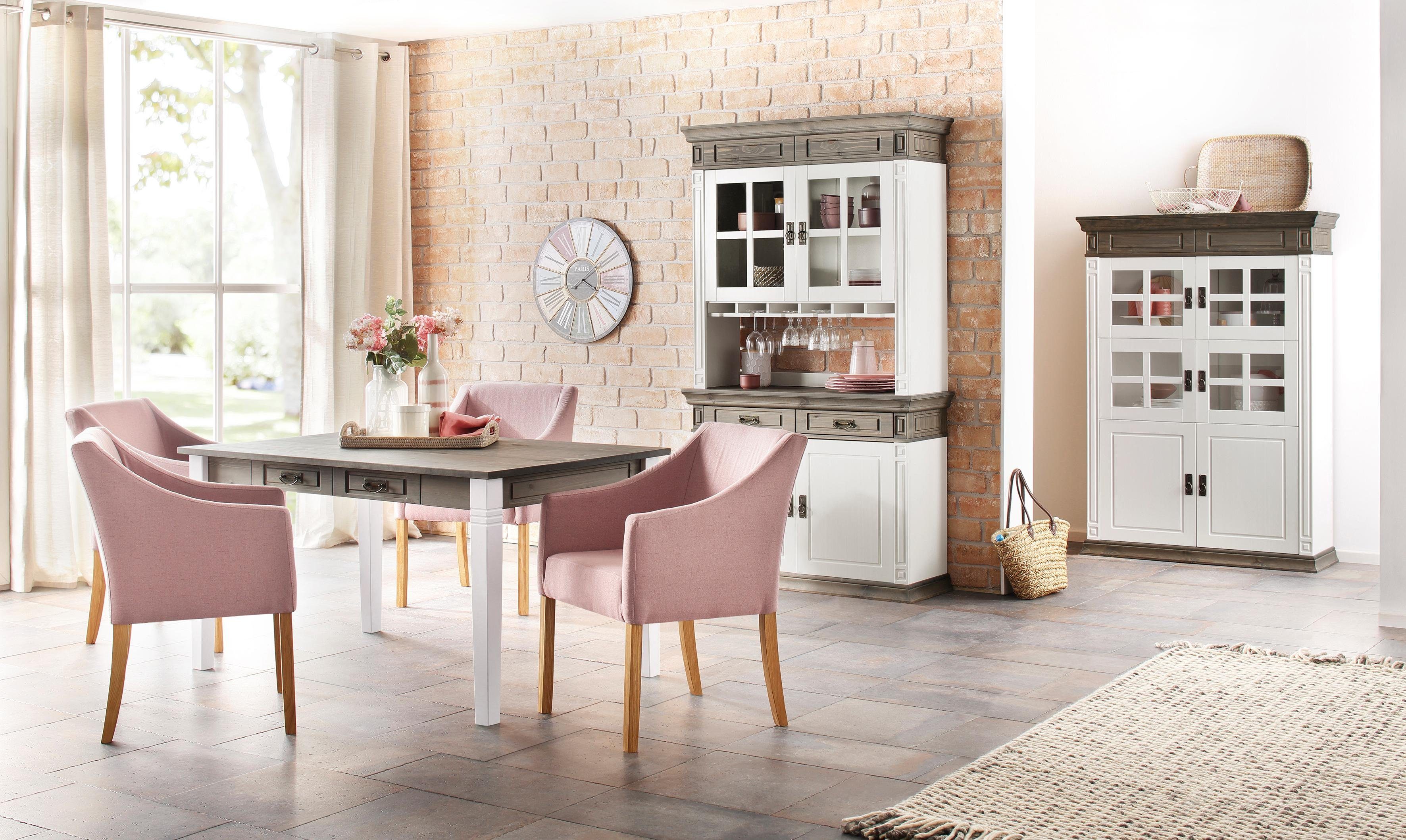 Home affaire Kast Vinales Breedte 112 cm van massief grenen