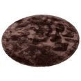 my home hoogpolig vloerkleed micro soft super bijzonder zacht door microvezel, extra zacht, woonkamer bruin