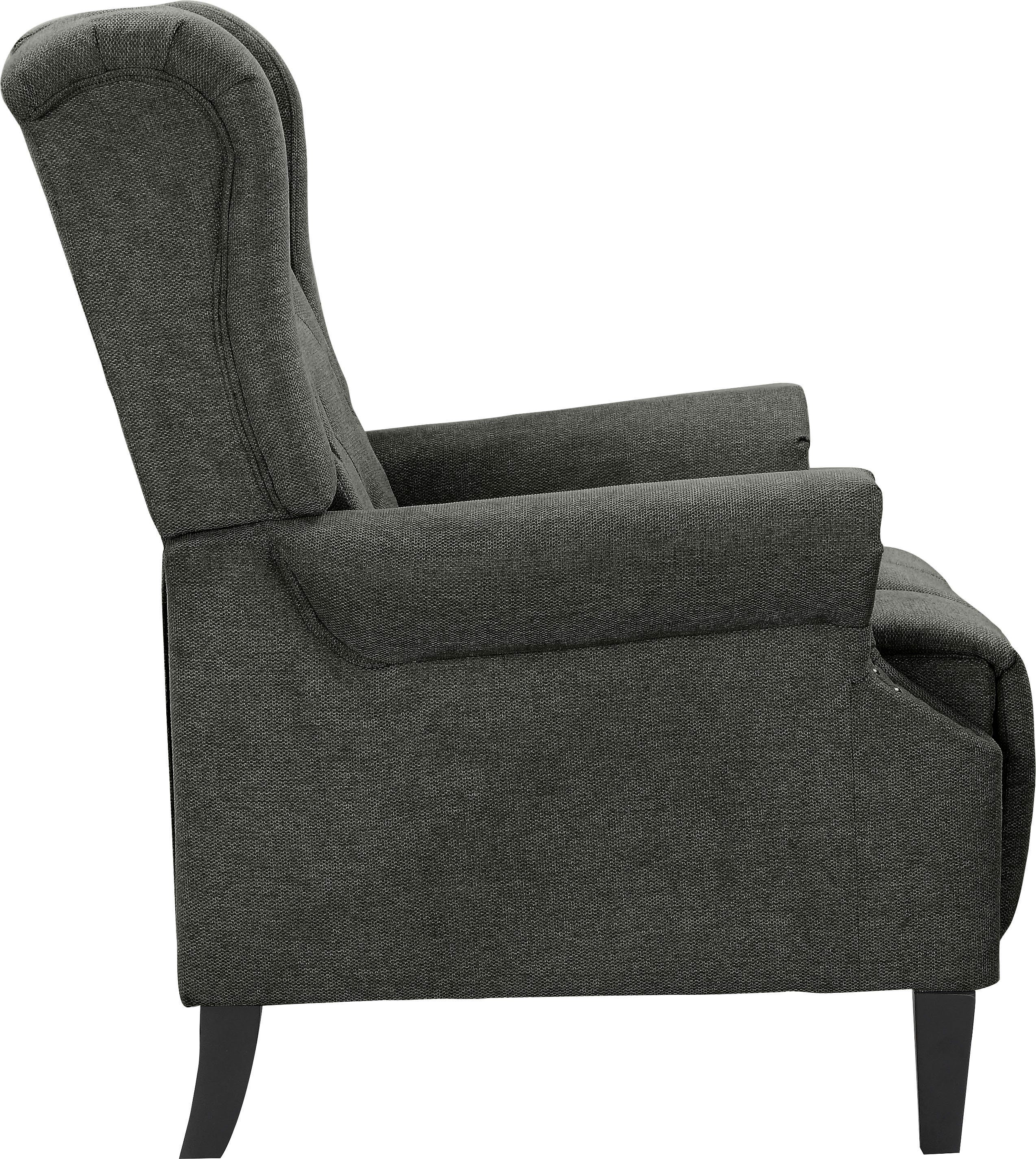 Leonique Oorfauteuil Childebert met verstelling, zacht verdikte zitting en rugleuning, zithoogte 49,5 cm (1 stuk)