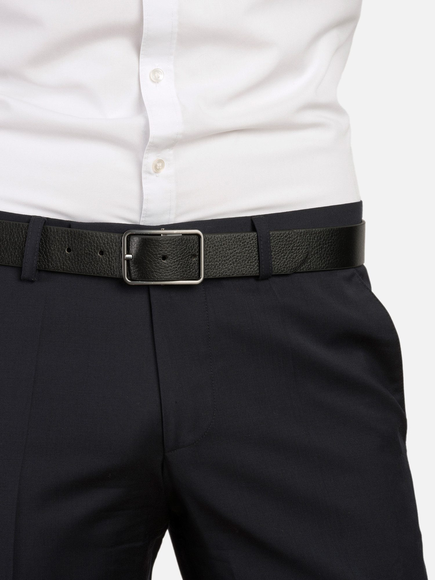 MONTI Leren riem Eton