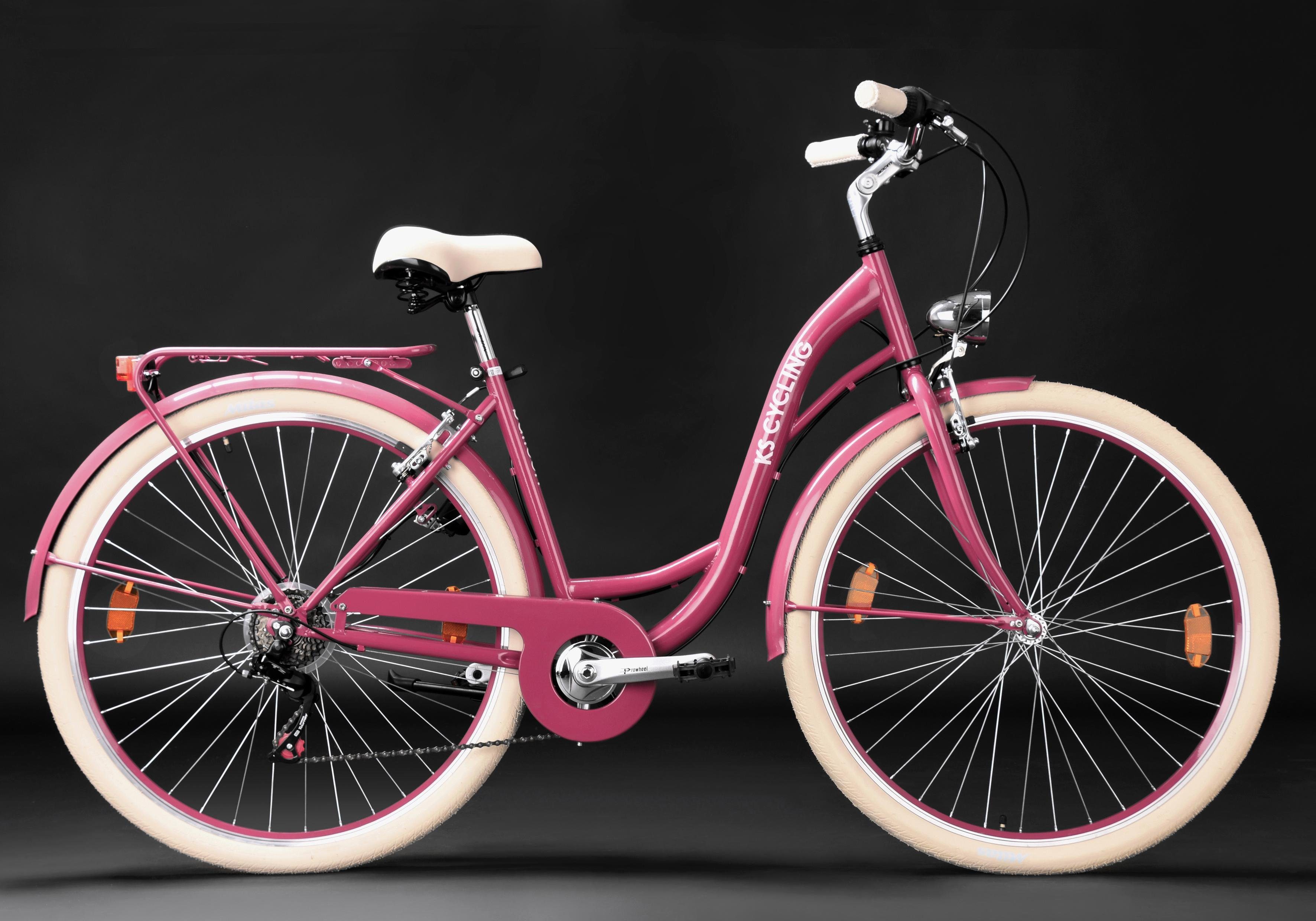 KS Cycling Citybike BALLOON voor heren, kettingversnelling