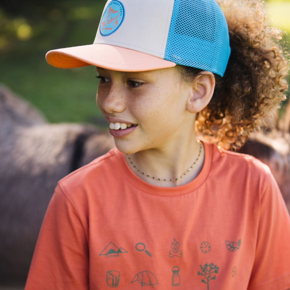VAUDE Shirt met print Kids Lezza T-Shirt