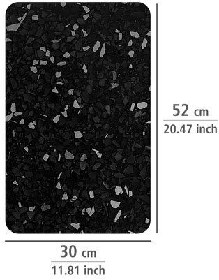 WENKO Kookplaatdeksel Universeel model Terrazzo (set, 2-delig)