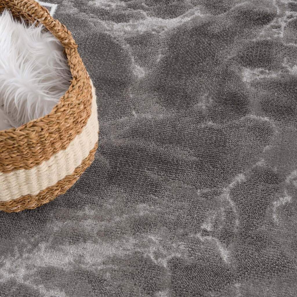 Carpet City Vloerkleed Chic Korte pool, randdessin, zachte pool, ideaal voor woonkamer & slaapkamer
