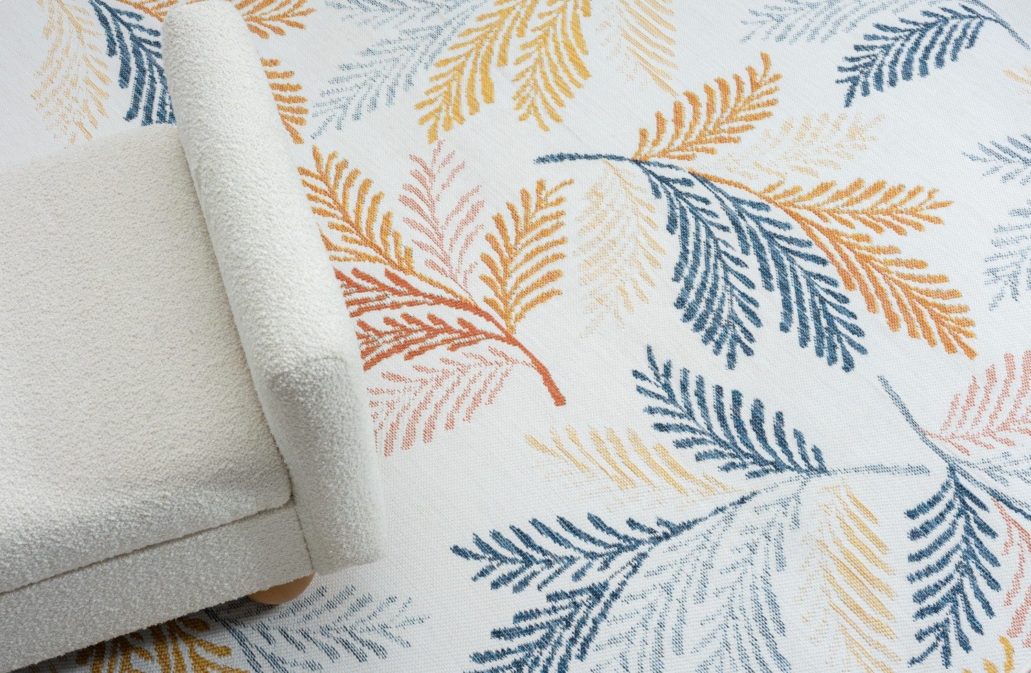 Myflair Möbel & Accessoires Vloerkleed Johanna voorraadopruiming Omkeerbaar tapijt, bladerenmotief, geschikt voor buiten, balkon, terras