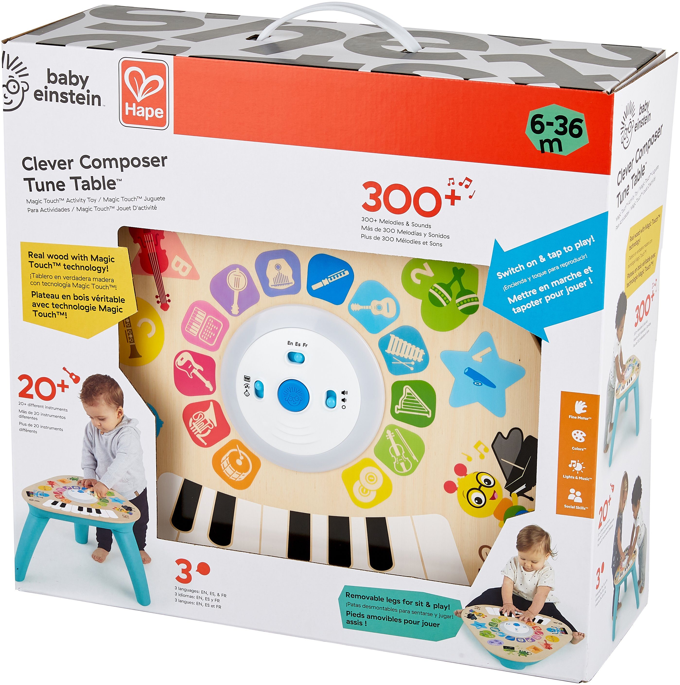 Baby Einstein Speelgoed-muziekinstrument Magische touch speeltafel