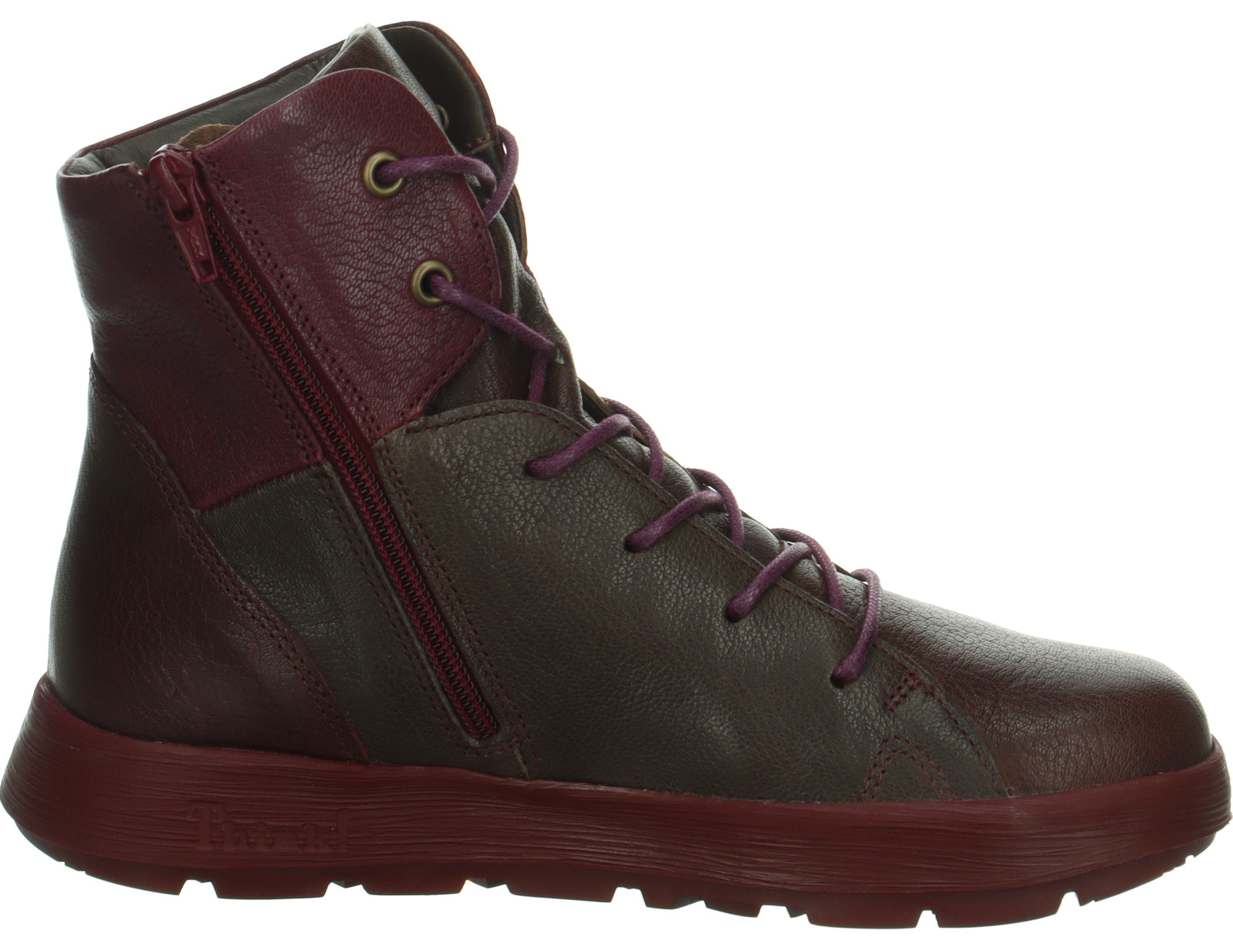 Think! Hoge veterschoenen COMODA Veterschoenen, winterlaarzen, comfortabele schoen met schapenwol