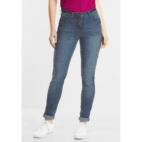 Cecil NU 15% KORTING: CECIL Tight fit-jeans Charlize