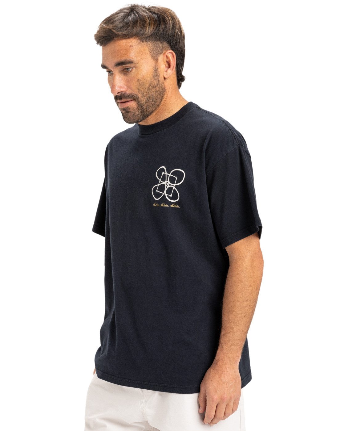 Quiksilver T-shirt Outside Inside