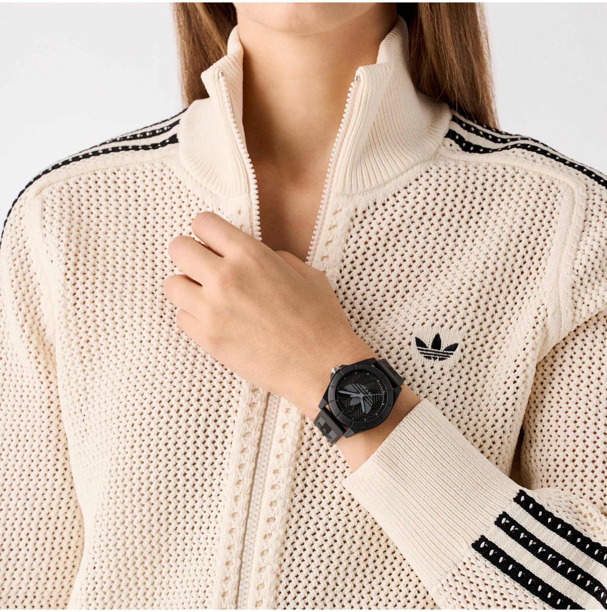 adidas Originals Kwartshorloge PROJECT FOUR Polshorloge, herenhorloge, dameshorloge, harsband, waterafstotend tot 5 bar