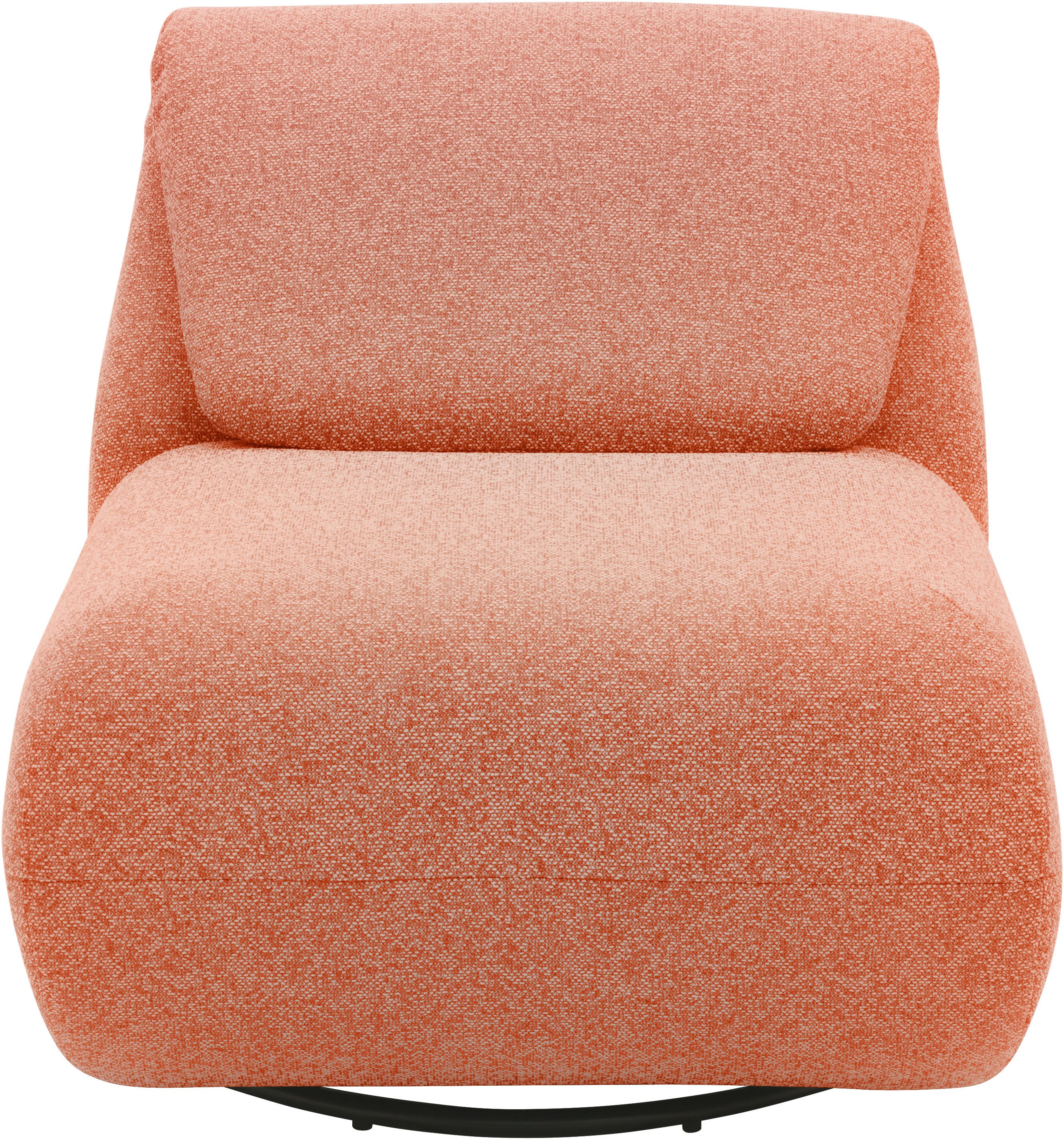 DOMO collection Fauteuil Sonner, optioneel met draaifunctie 360 graden draaibaar, rug op te richten, draaistoel