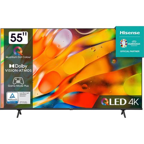 Hisense QLED-TV 55E77KQ, 139 cm-55 , 4K Ultra HD, Smart TV