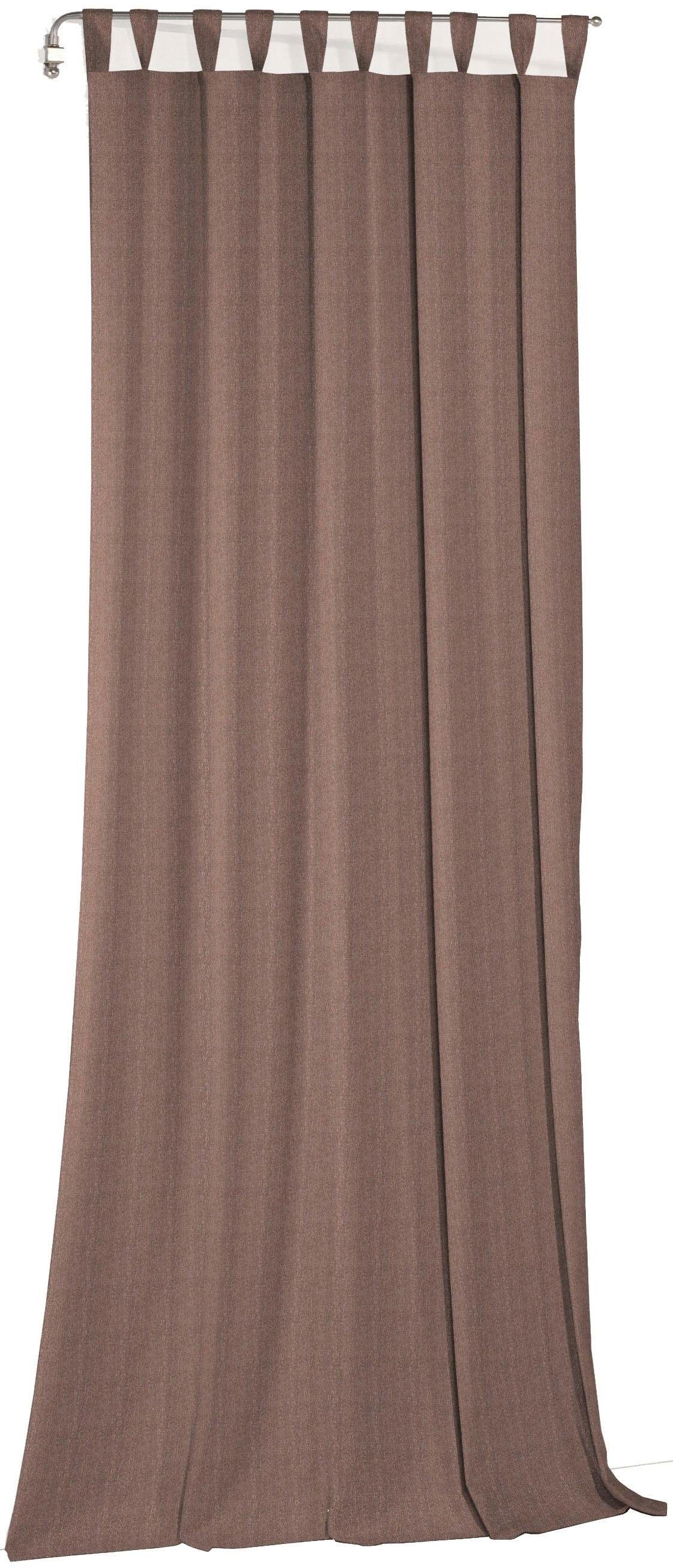 Wirth Gordijn Torbole (1 stuk) kant & klaar gordijnen maat hxb: 245x132 cm bruin