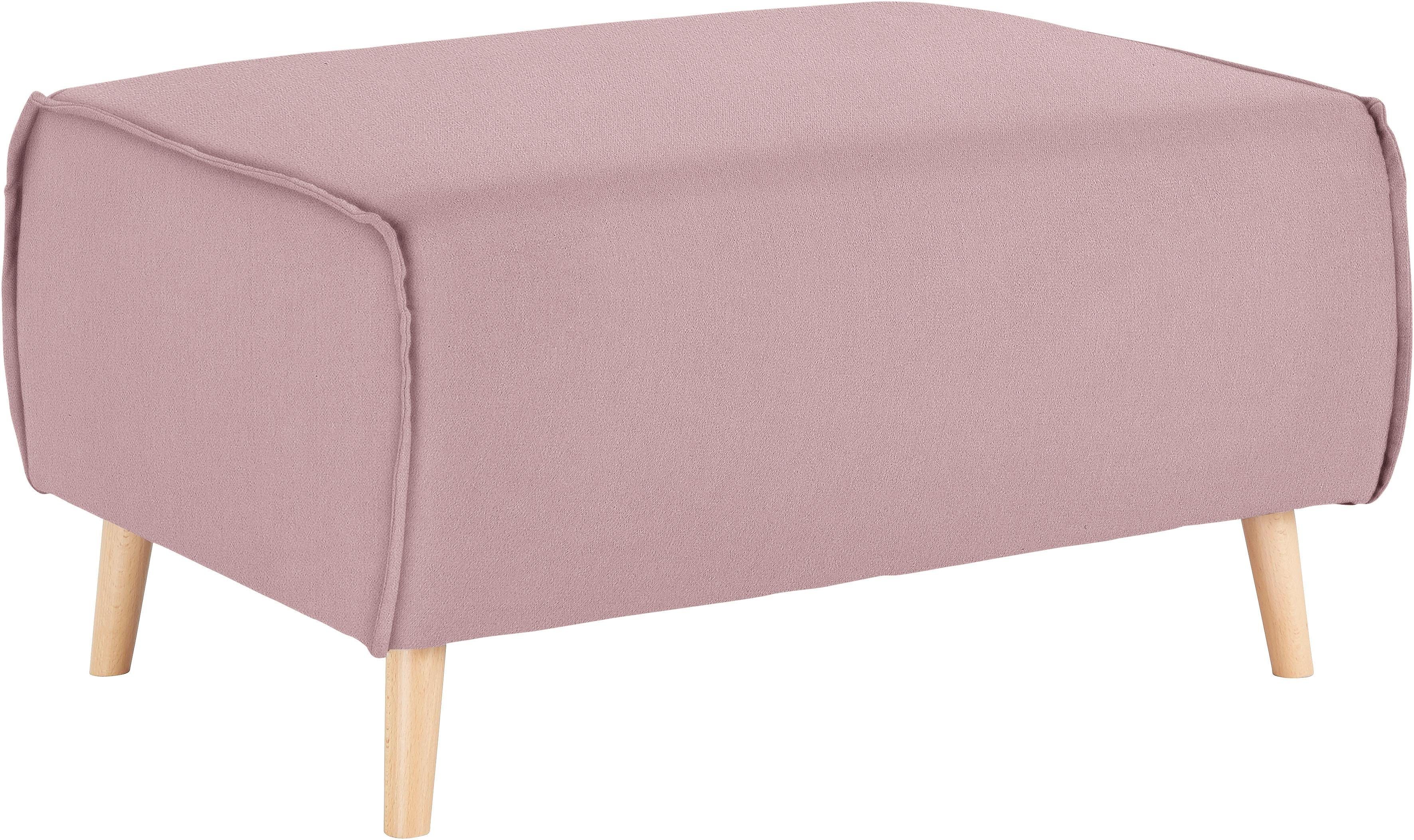 andas Hocker Janek met opstaande naad in scandinavisch design