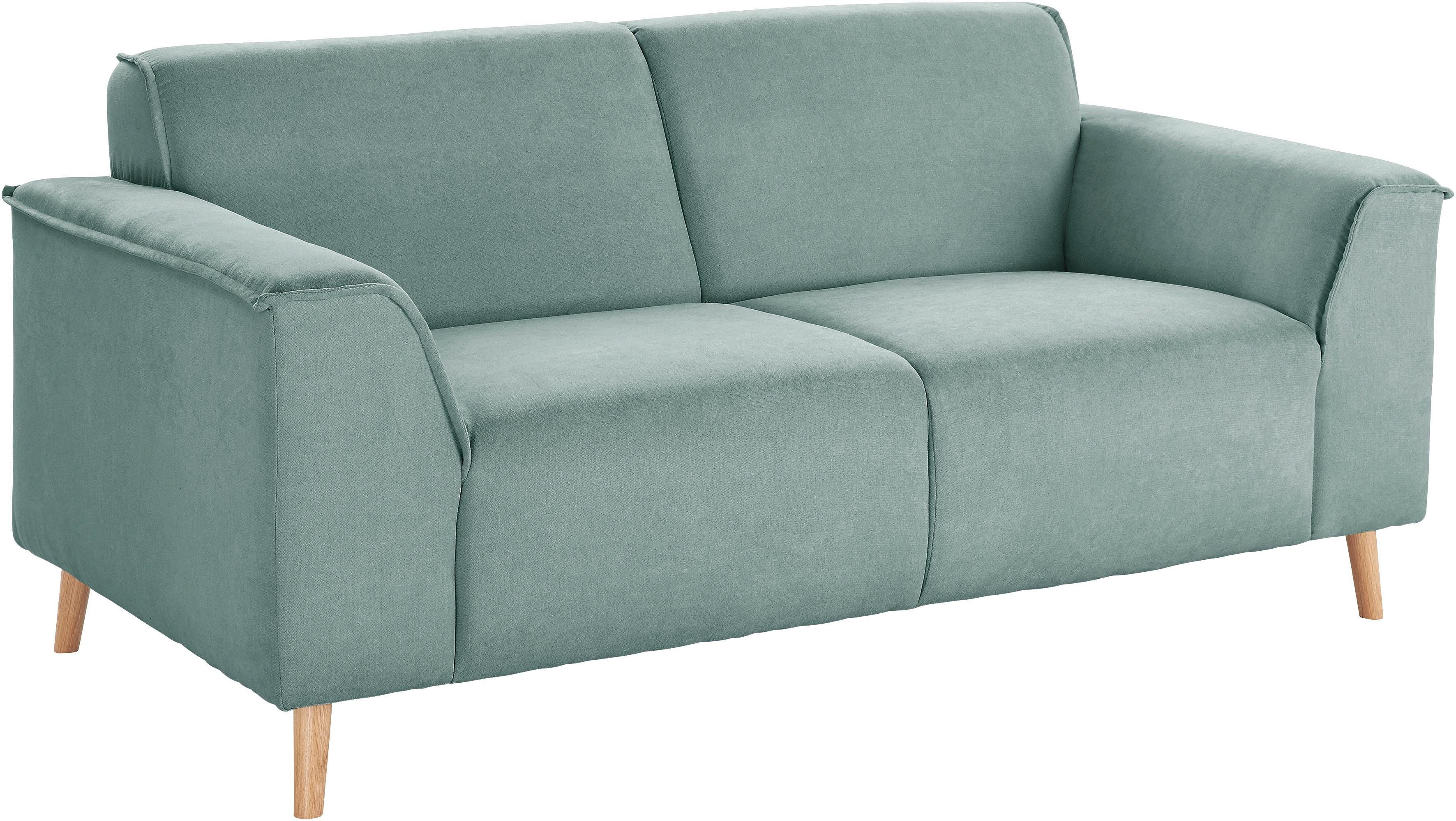andas 2-zitsbank Janek Scandic Design, elegant en tijdloos met binnenvering en opstaande naad in scandinavisch design
