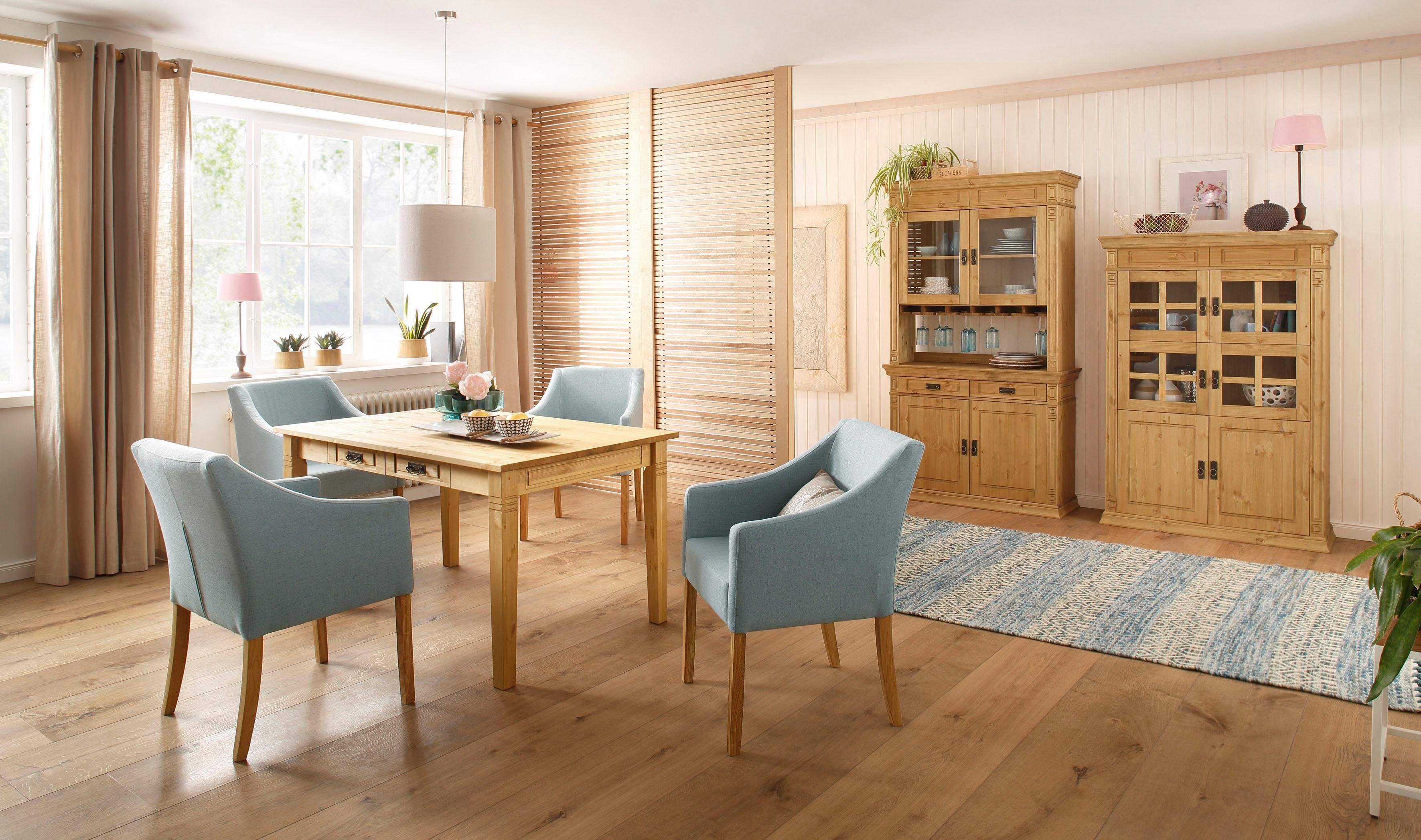 Home affaire Kast Vinales Breedte 112 cm van massief grenen