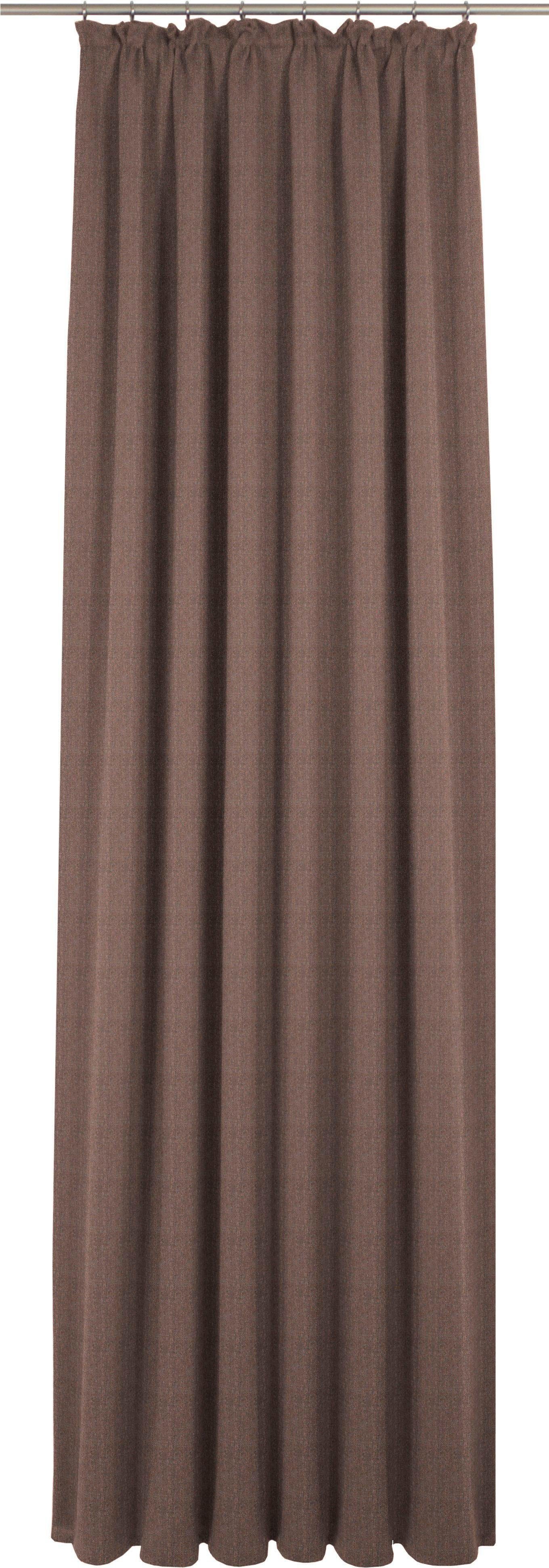 Wirth Gordijn Torbole (1 stuk) kant & klaar gordijnen maat hxb: 245x132 cm bruin