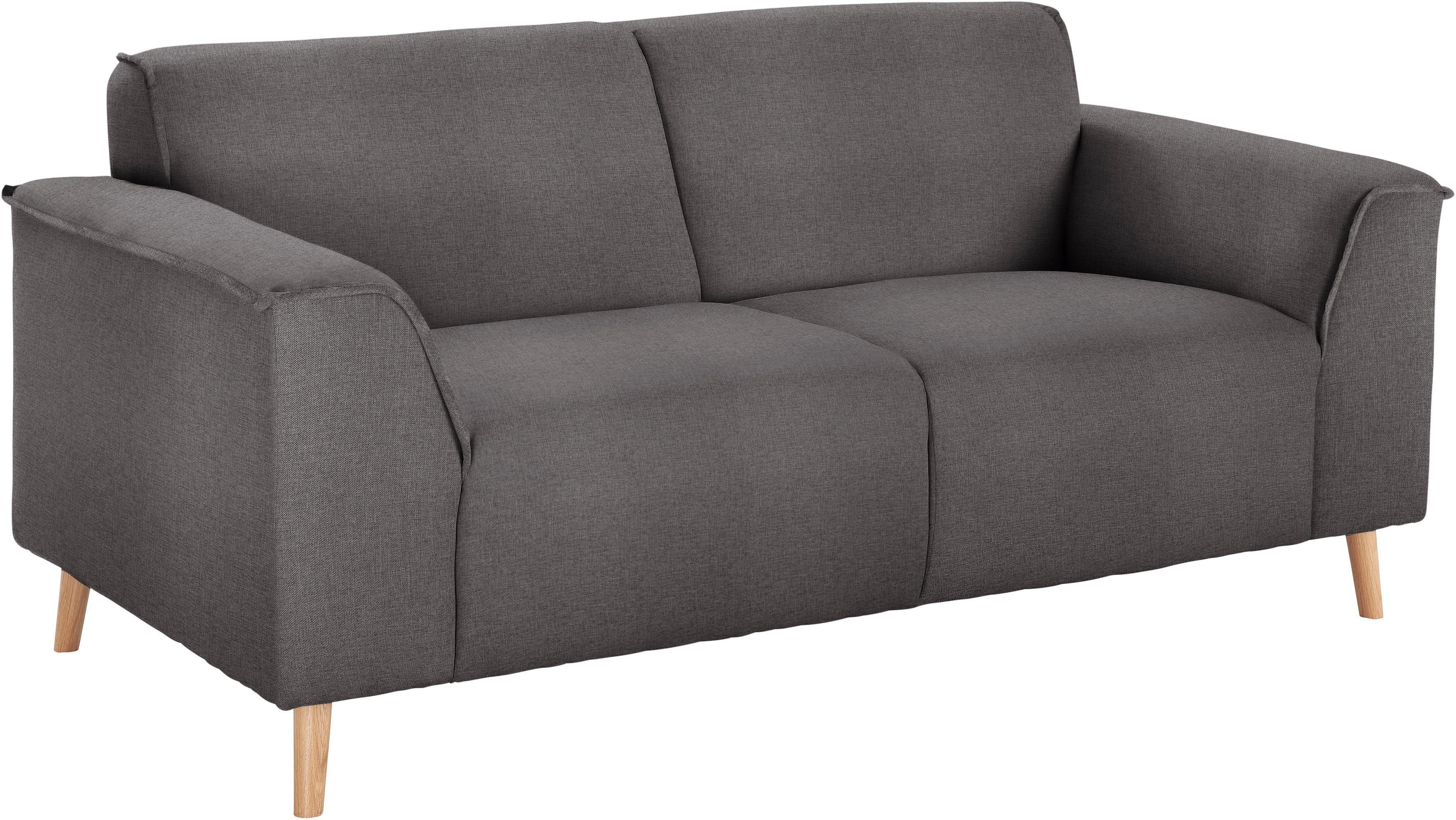 andas 2-zitsbank Janek Scandic Design, elegant en tijdloos met binnenvering en opstaande naad in scandinavisch design